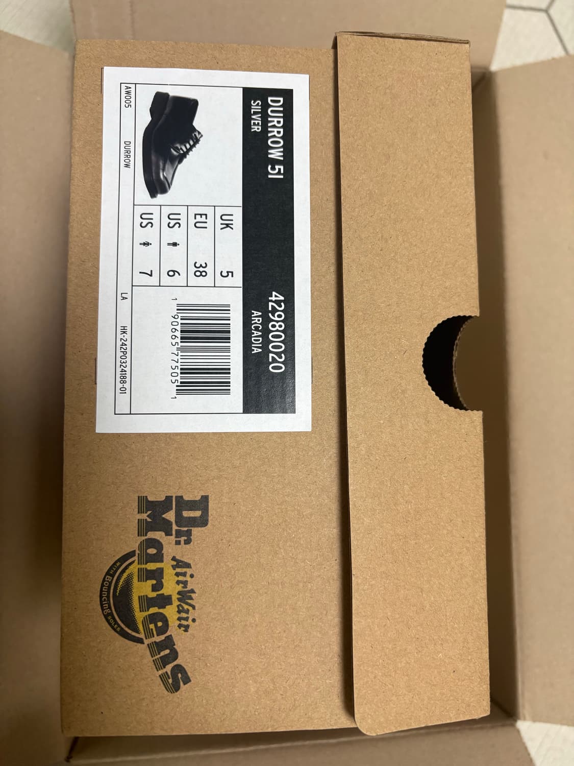 닥터마틴 더로우 5i (240사이즈) 상품이미지4