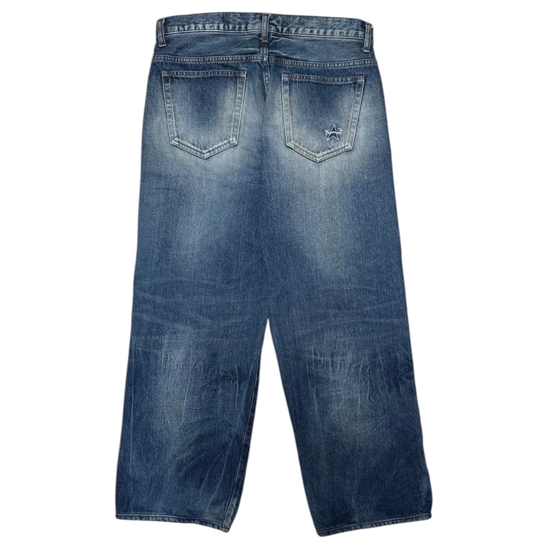 25FW 슈프림 디스트레스드 루즈핏 셀비지 진 32 상품이미지3