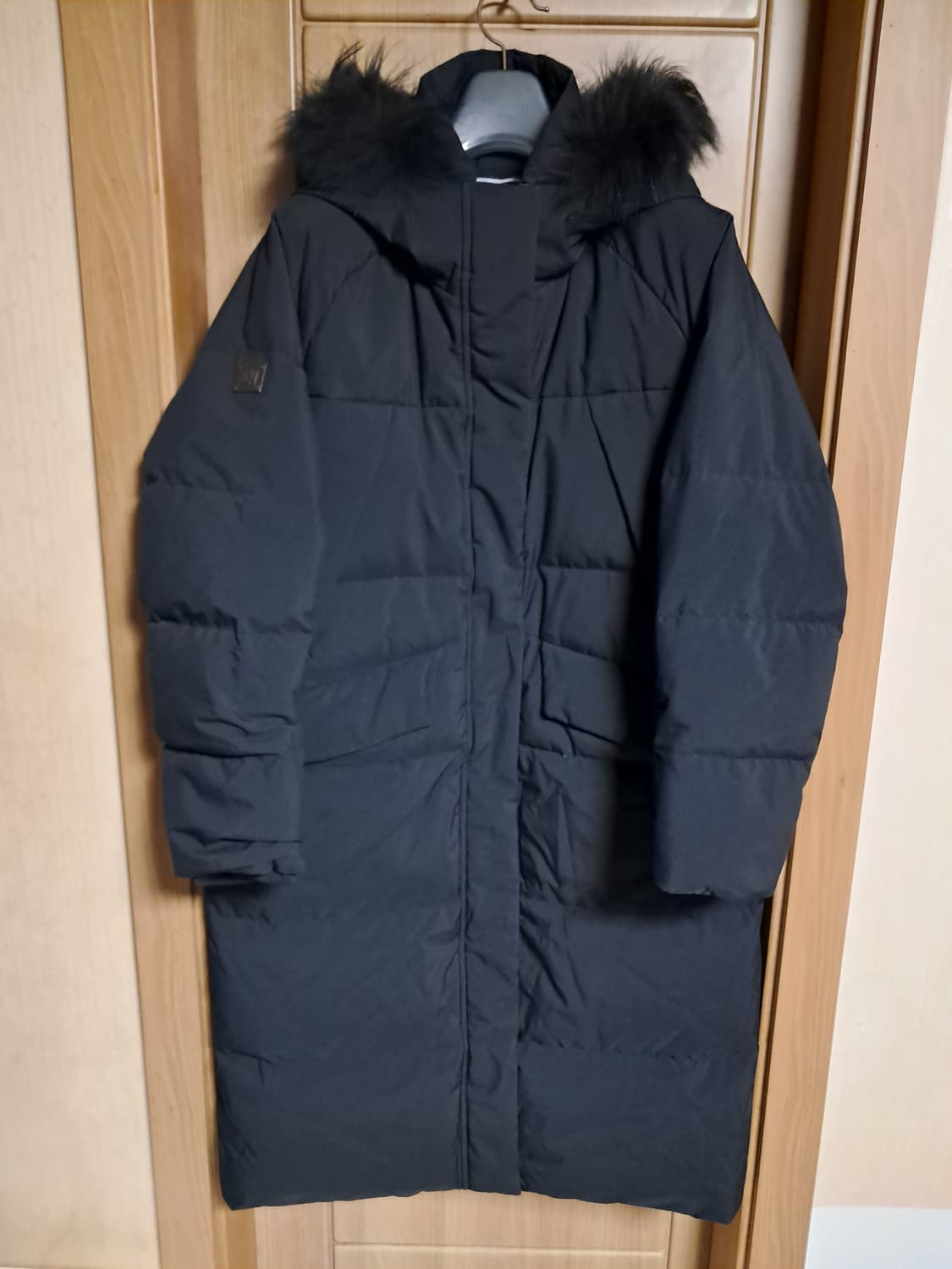 장미쉘바스키아 여성 롱패딩 100 상품이미지1