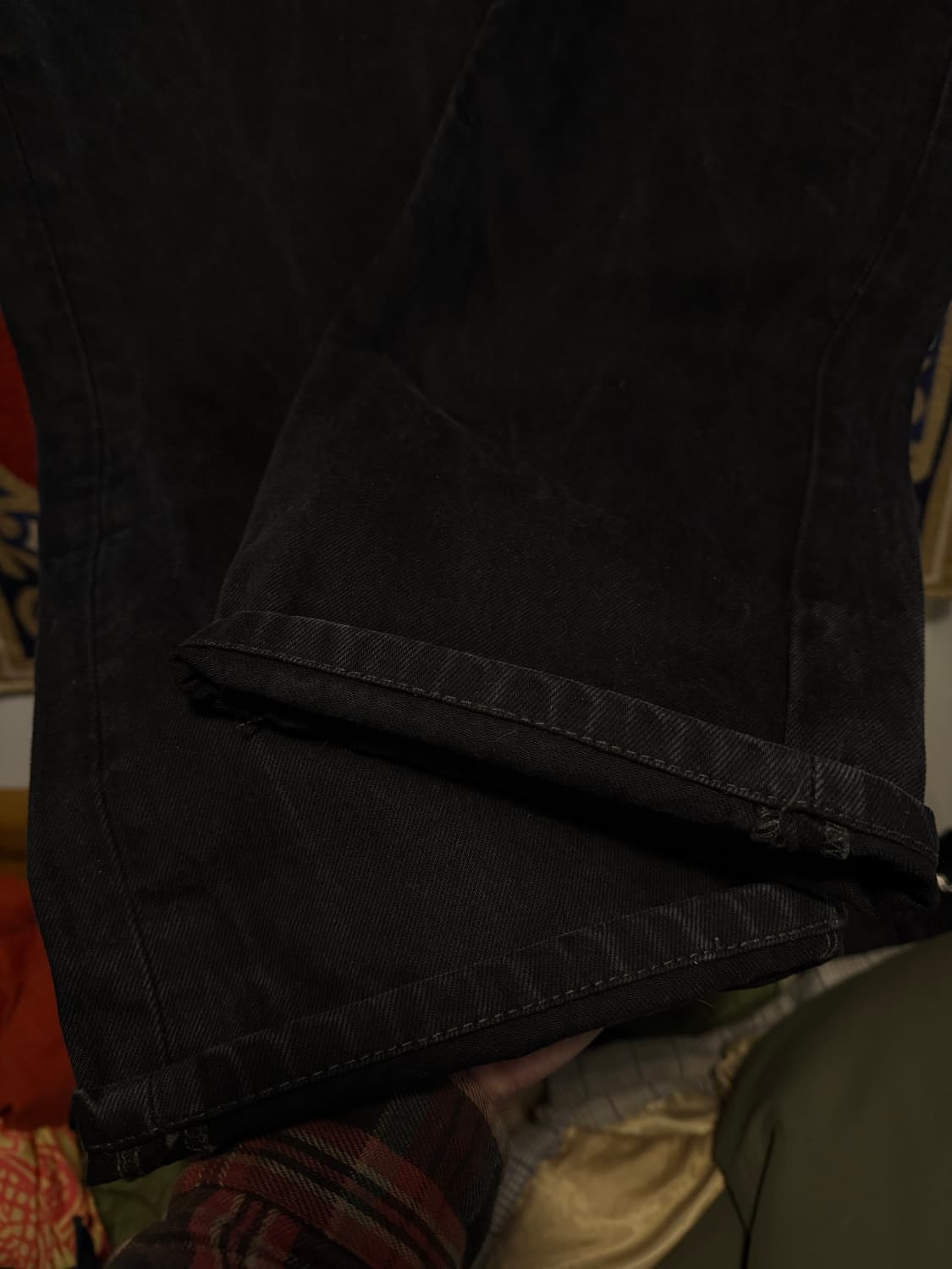 리바이스 505 흑청 40/34 레소토 상품이미지6