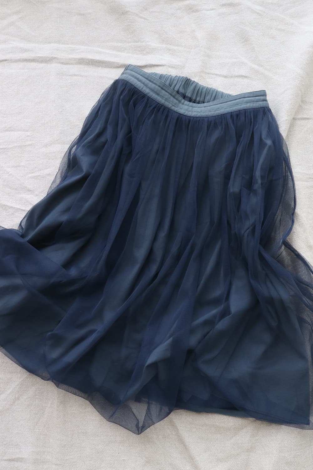 [Ray Beams] Navy Layered Tulle Skirt 상품이미지2
