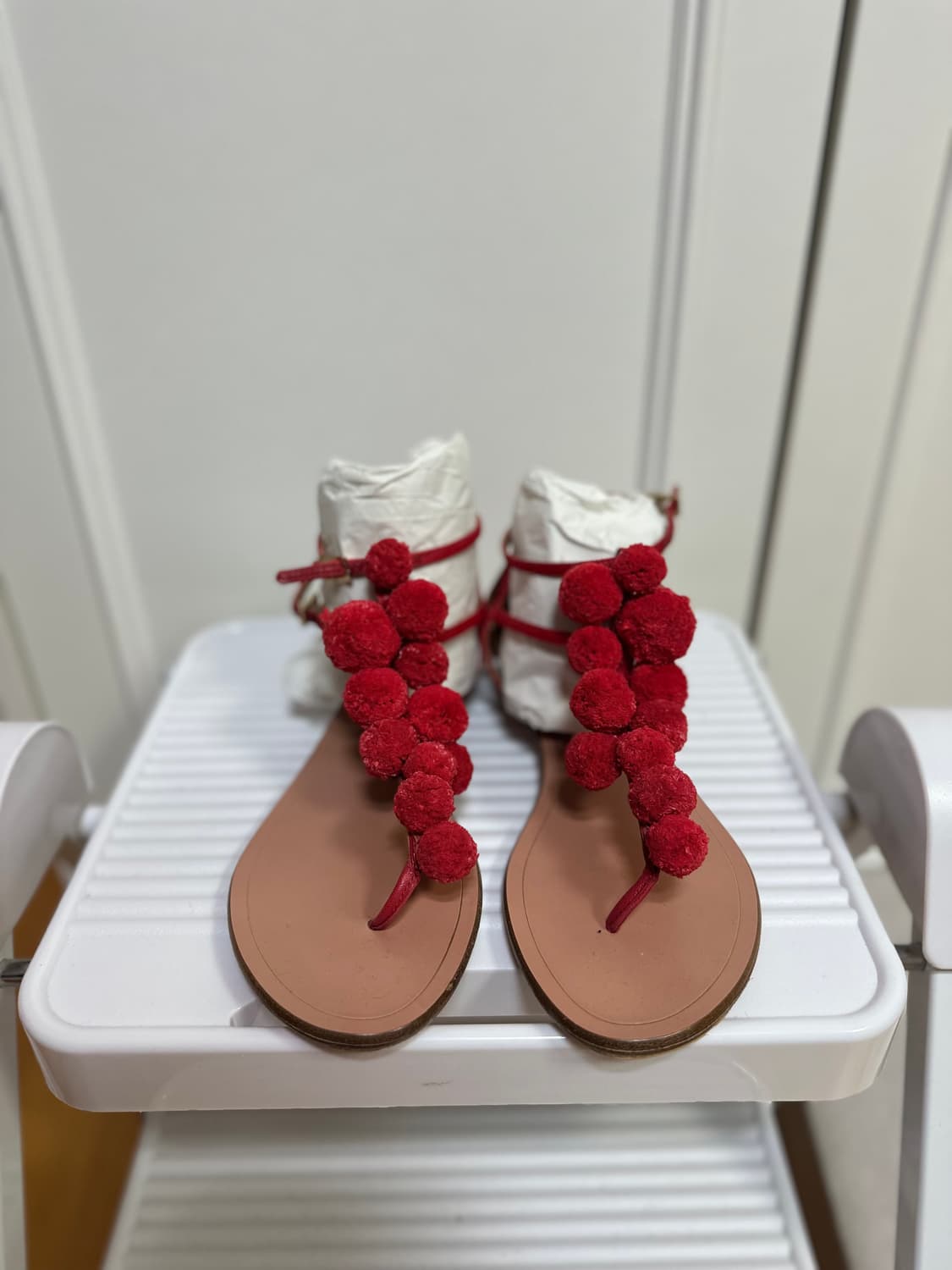 아쿠아주라 Aquazzura 폼폼 샌달 36.5 상품이미지1