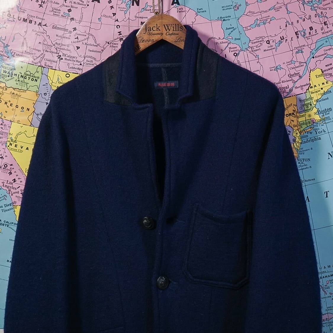 Blue Blue 일본 울 자켓 상품이미지2
