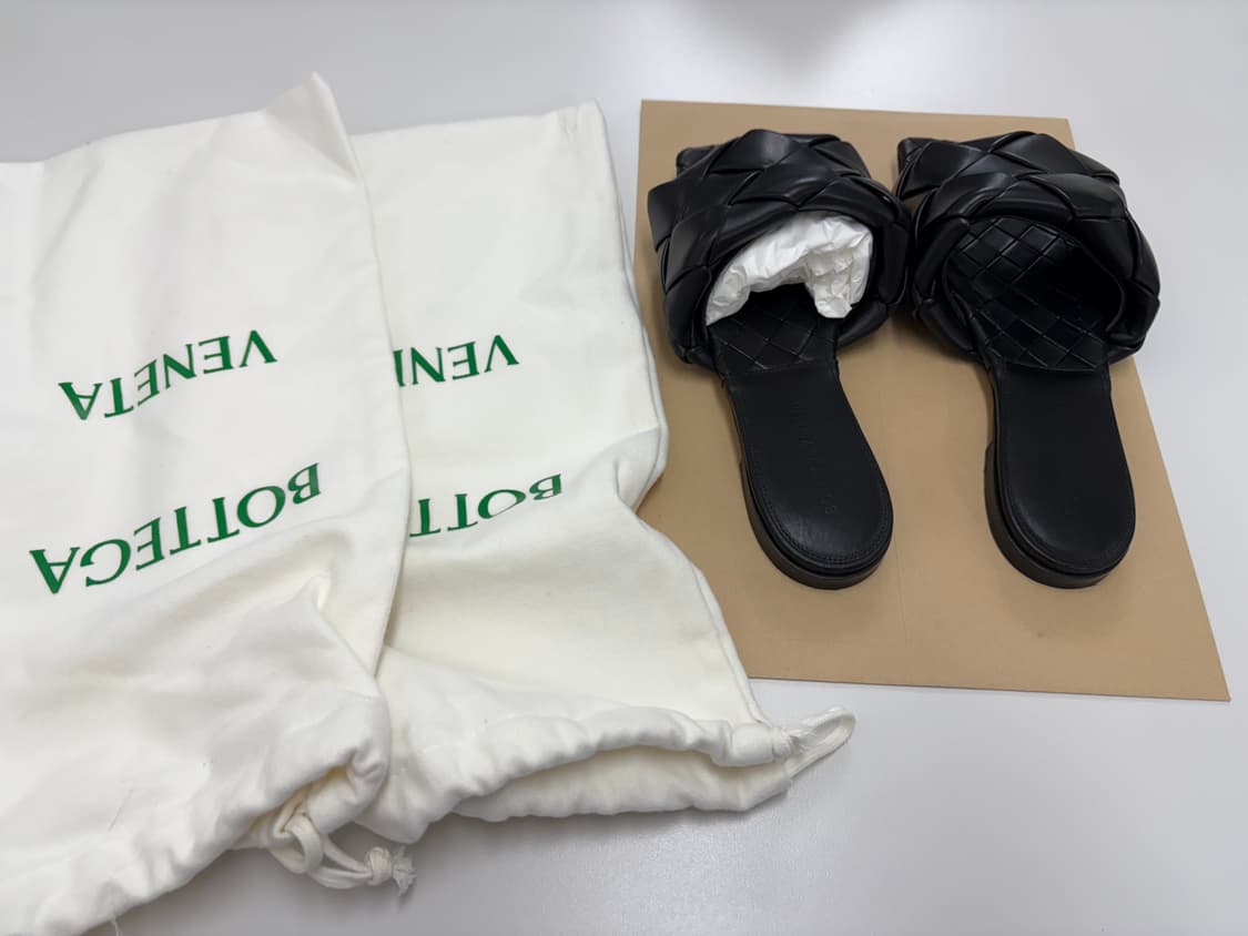 보테가베네타 리도 뮬 37 블랙 상품이미지6