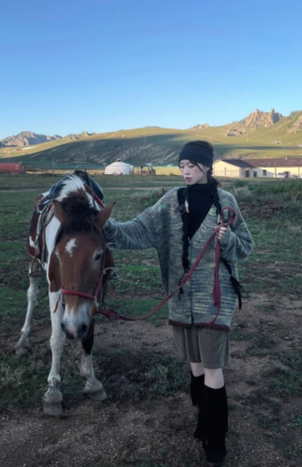 오버핏 가디건 상품이미지2