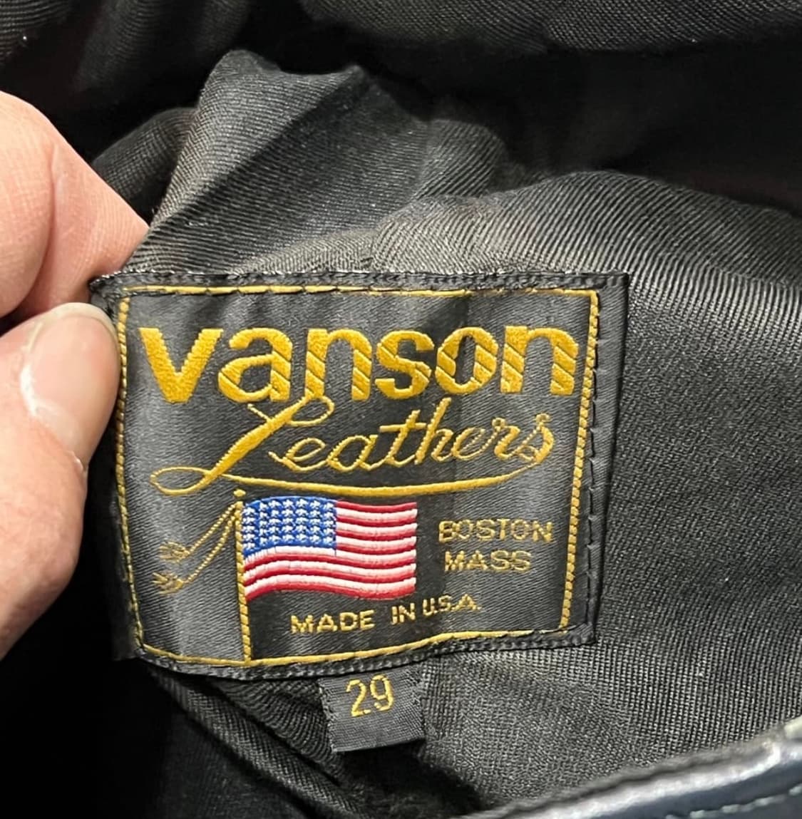 밴슨 레더 팬츠 상품이미지5