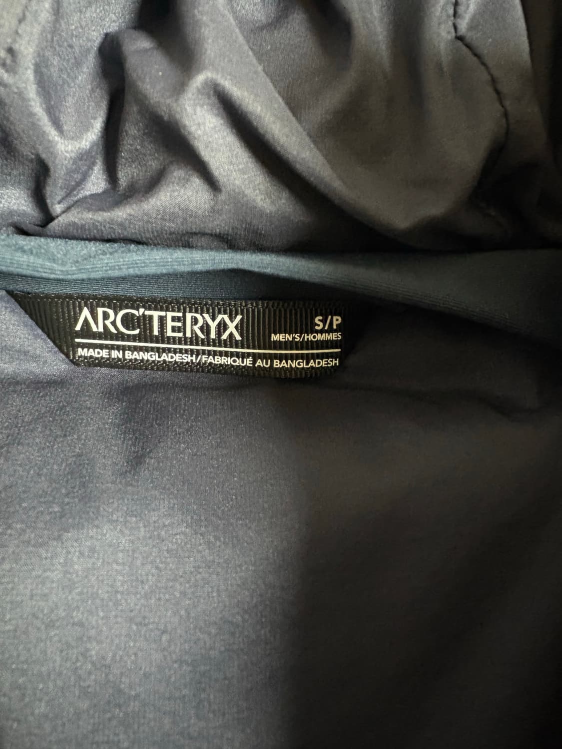 아크테릭스 아톰 후디 킹피셔 네이비 상품이미지4