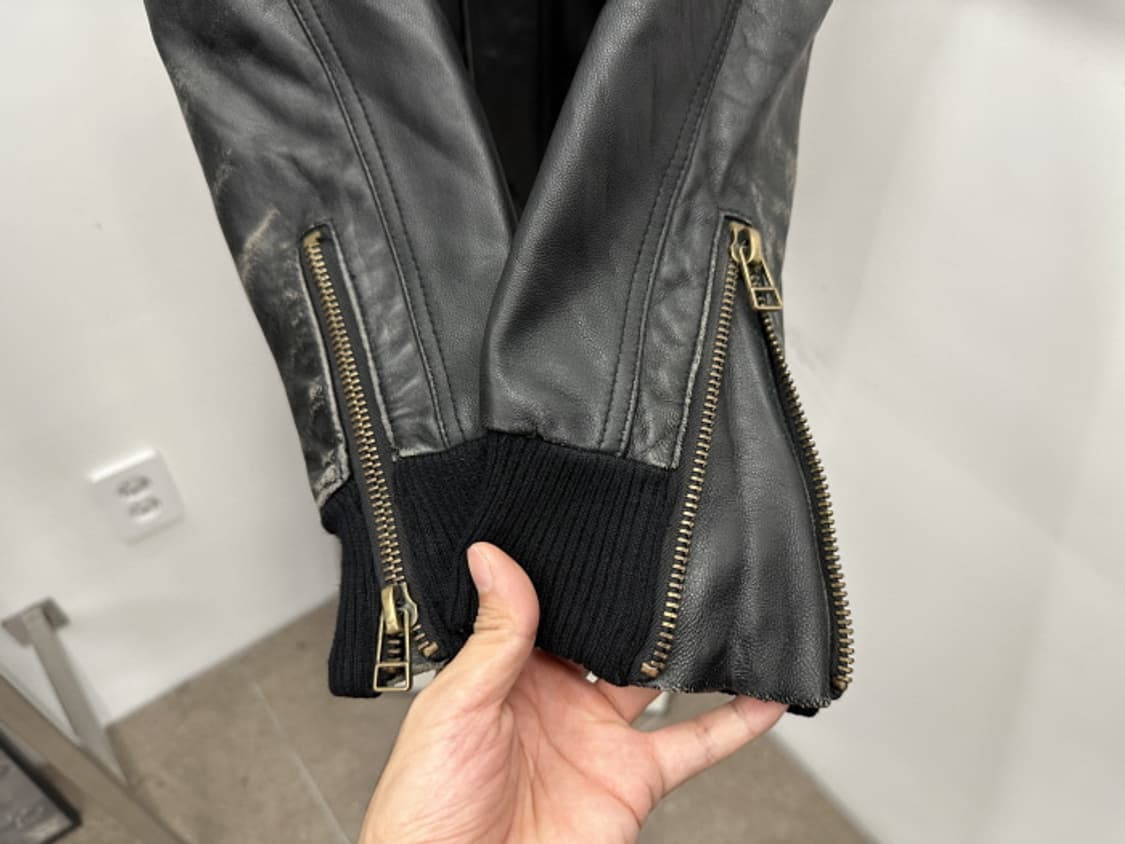 SHEEP SKIN LEATHER JACKET (M) 상품이미지8