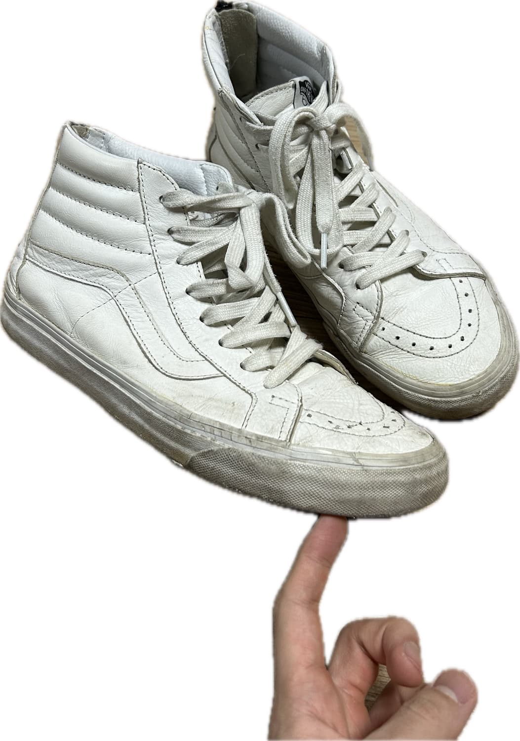 반스 sk8 스케이트 하이 레더 지퍼 270 상품이미지1