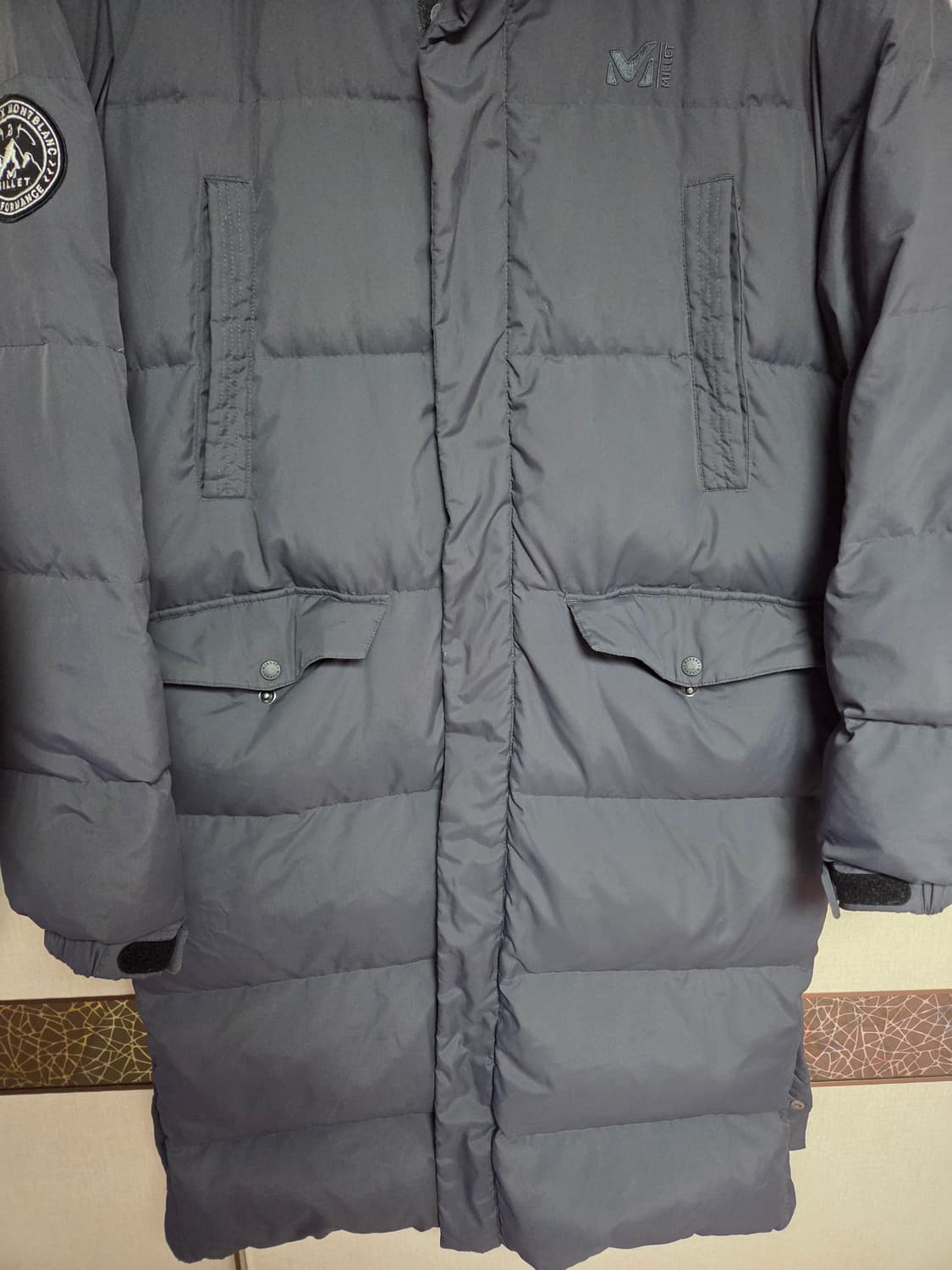 밀레 구스 롱패딩100 상품이미지3