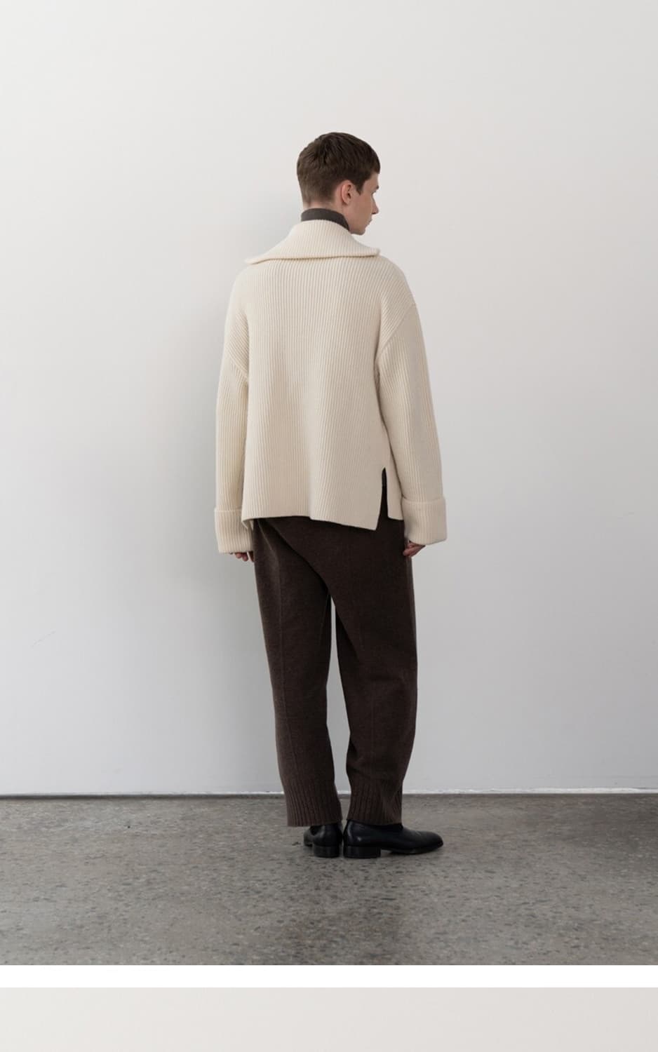 우마뭉 umarmung 니트 가디건 아이보리 상품이미지2