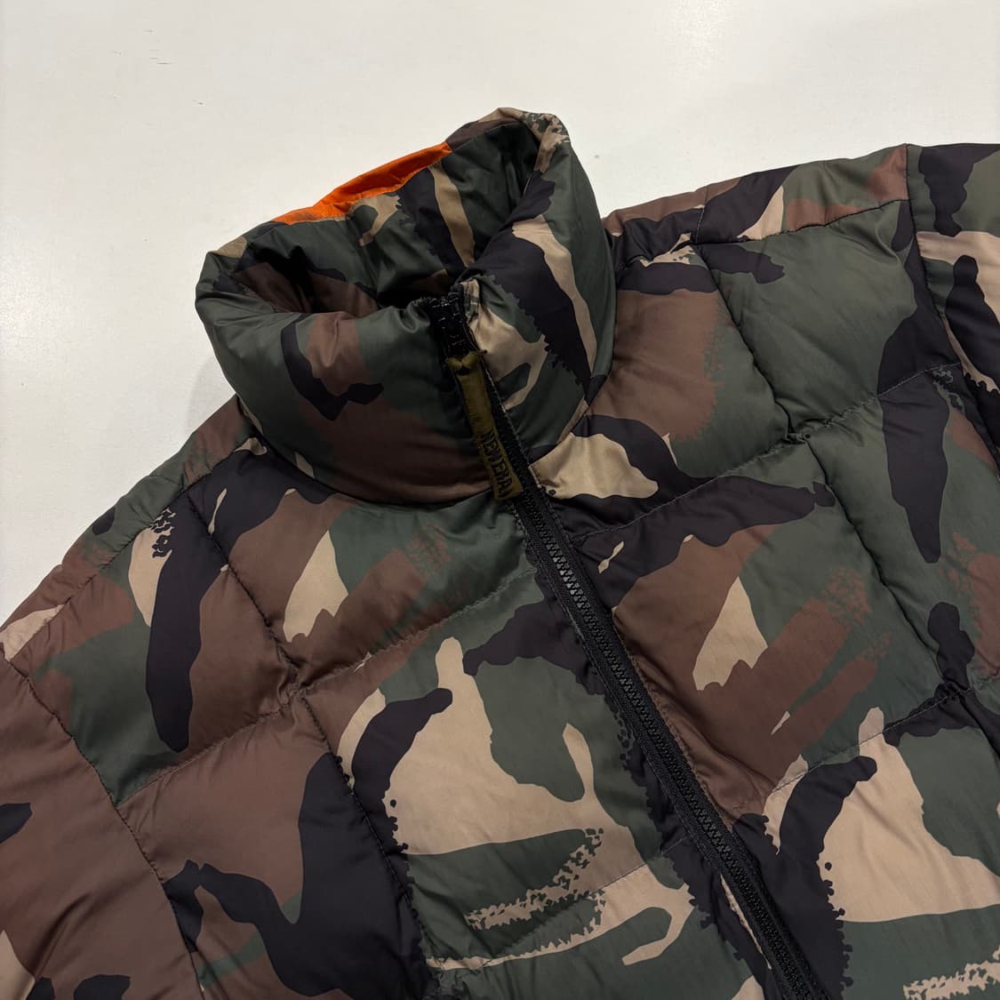 [90] 뉴에라 카모 블럭 퀼팅 패딩 점퍼 B537 상품이미지3