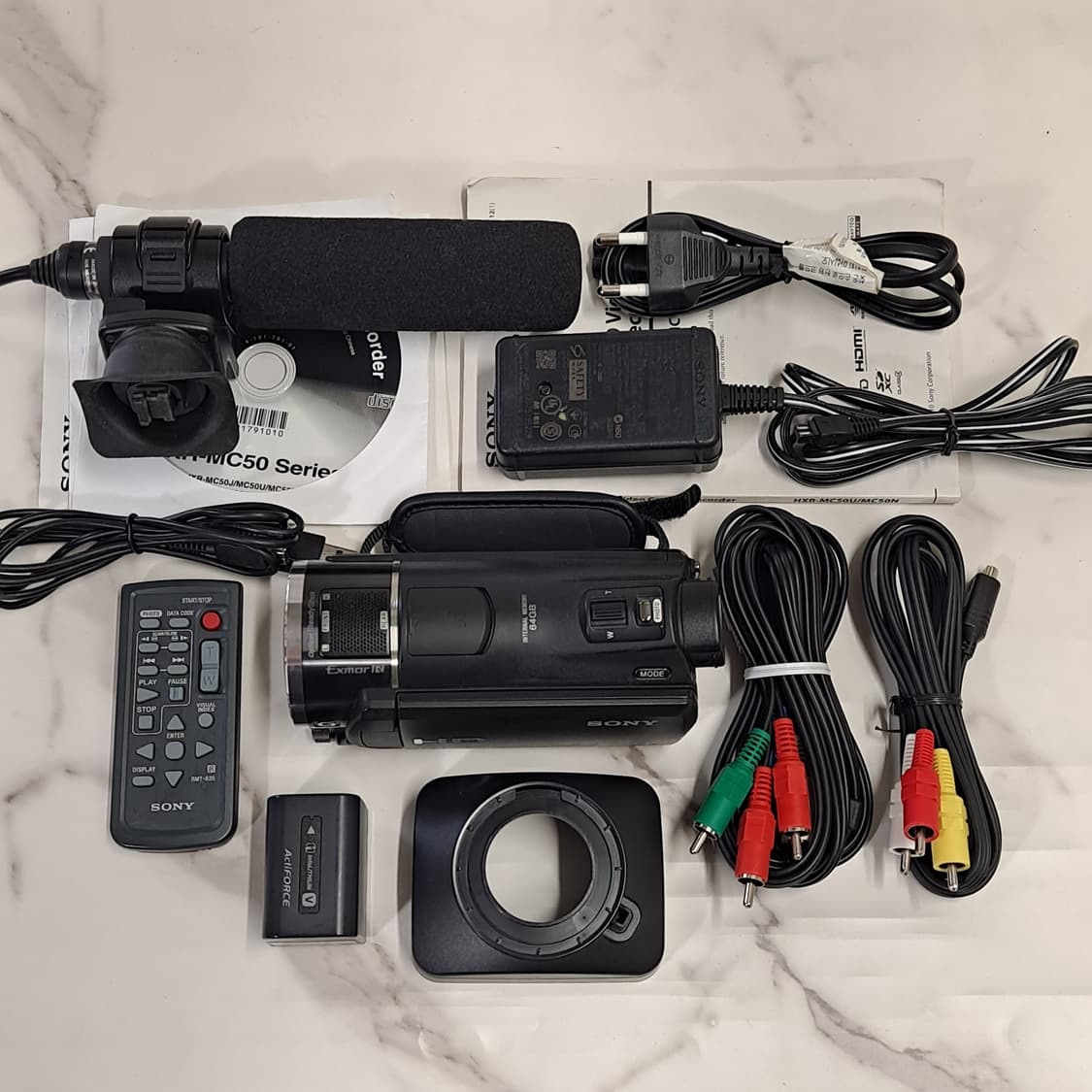 싱태좋은 소니 HXR-MC50N 방송용 캠코더 64GB 내장 상품이미지9