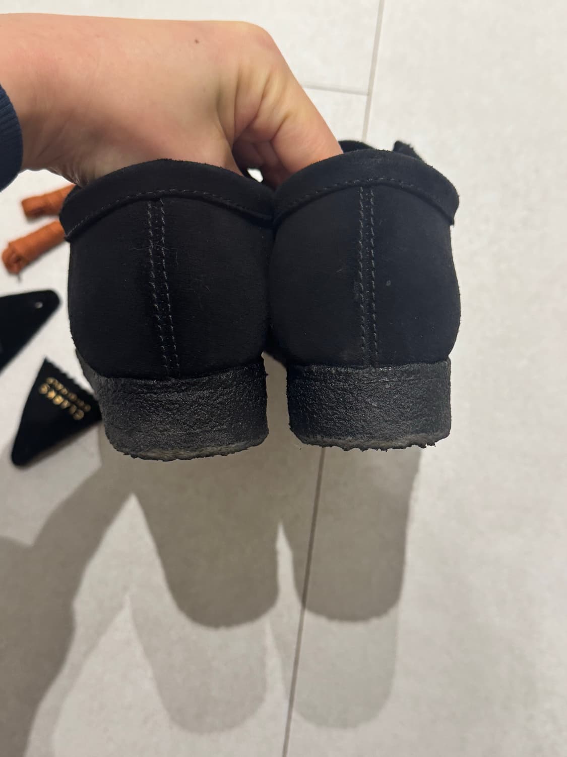 1회 착용) 클락스 왈라비 240 (W) 여성 상품이미지5