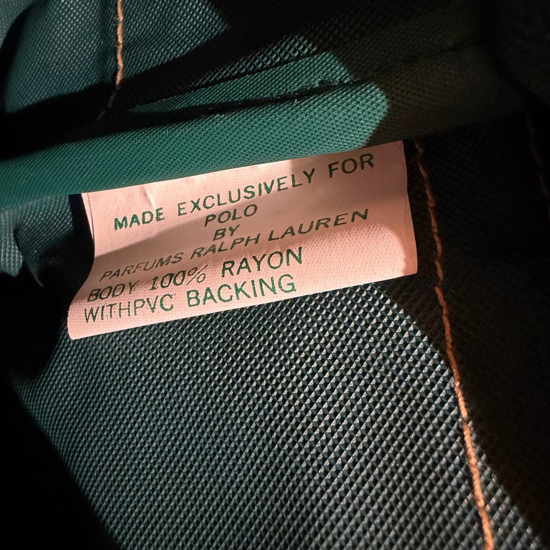 폴로랄프로렌 90s 퍼퓸 캔버스 크로스백 상품이미지3