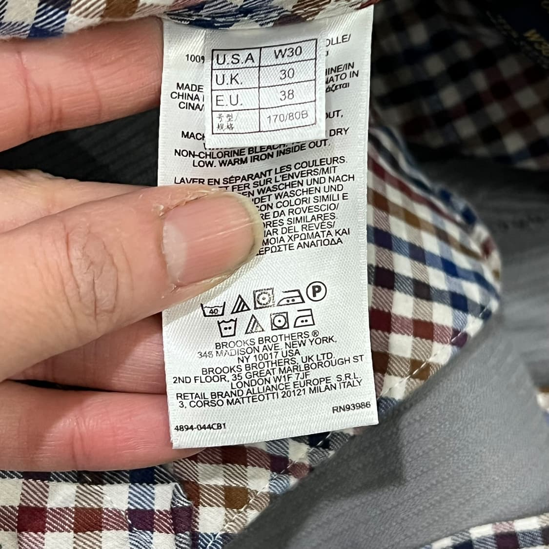 브룩스브라더스 코듀로이 팬츠 s08715 상품이미지7