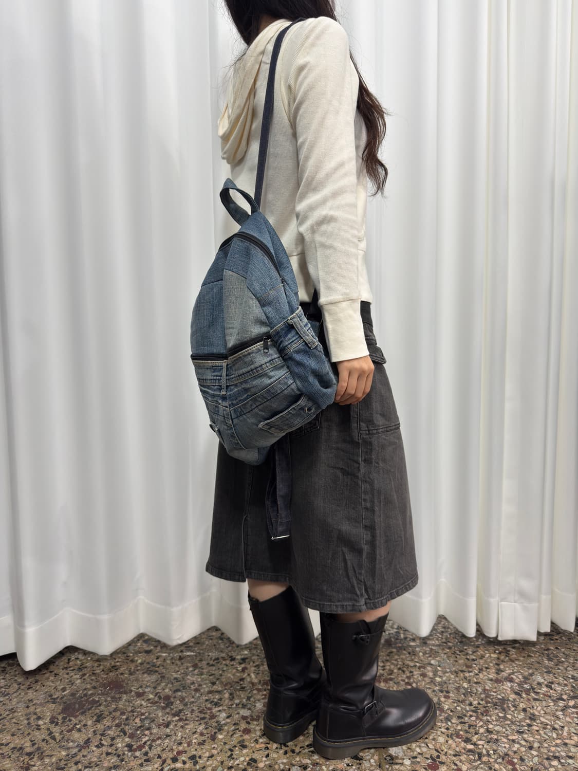 denim backpack 상품이미지4