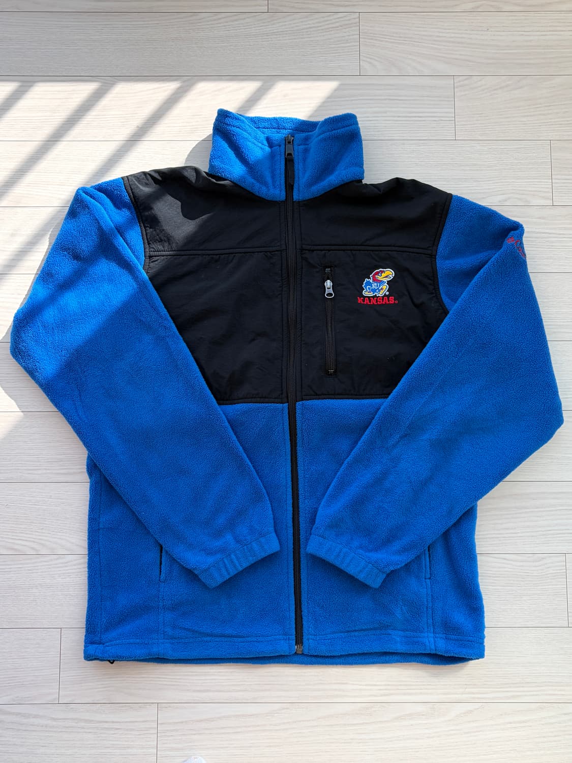 콜롬비아 캔자스 제이호크스 신칠라 플리스 자켓 S (100) 상품이미지2