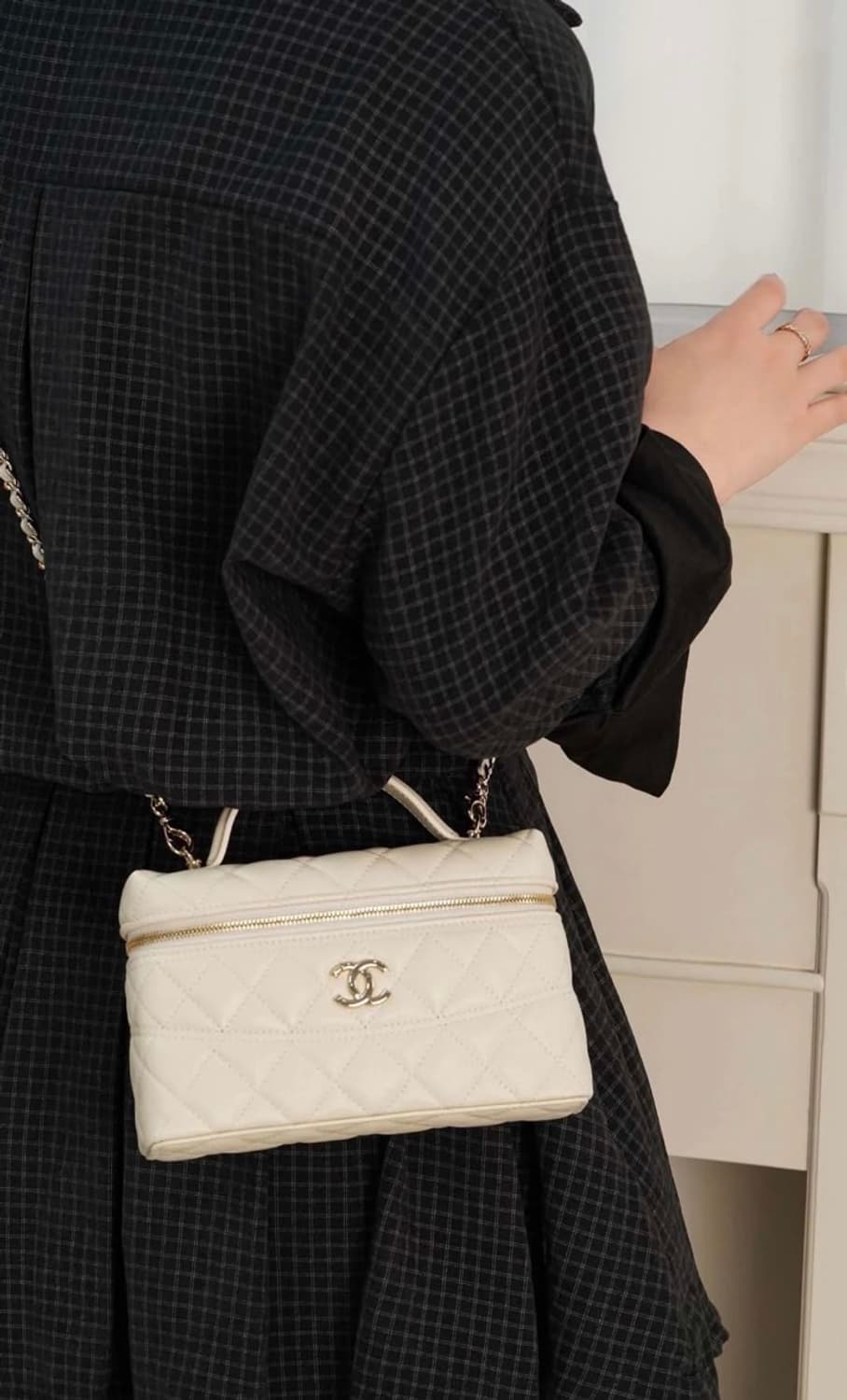 깜짝세일(새상품)정품 샤넬 뷰티백 상품이미지8