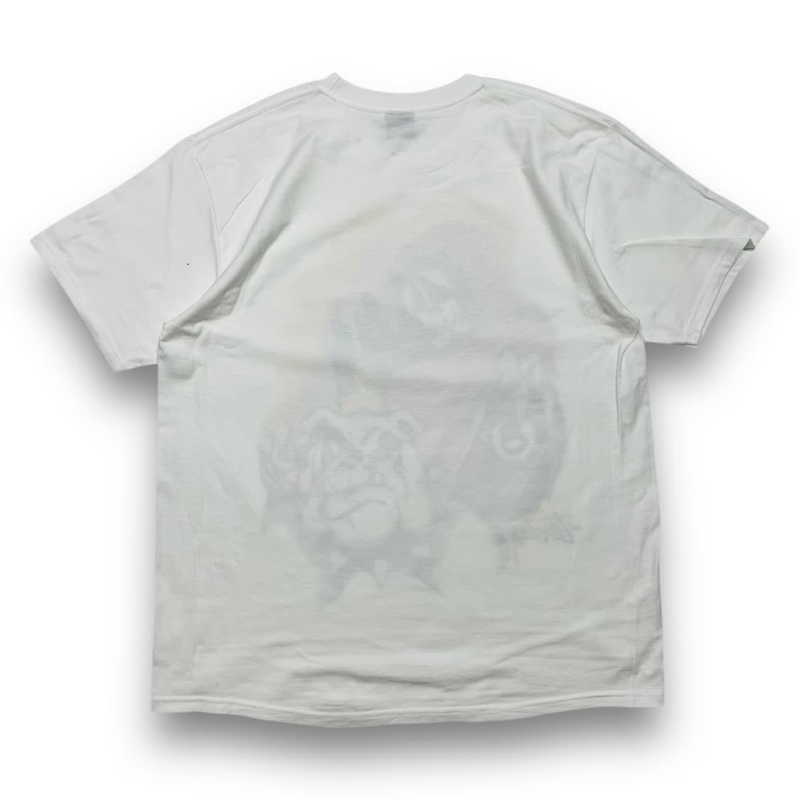 스투시 리퍼 8볼 불독 그래피티 아트 화이트 티셔츠 상품이미지3