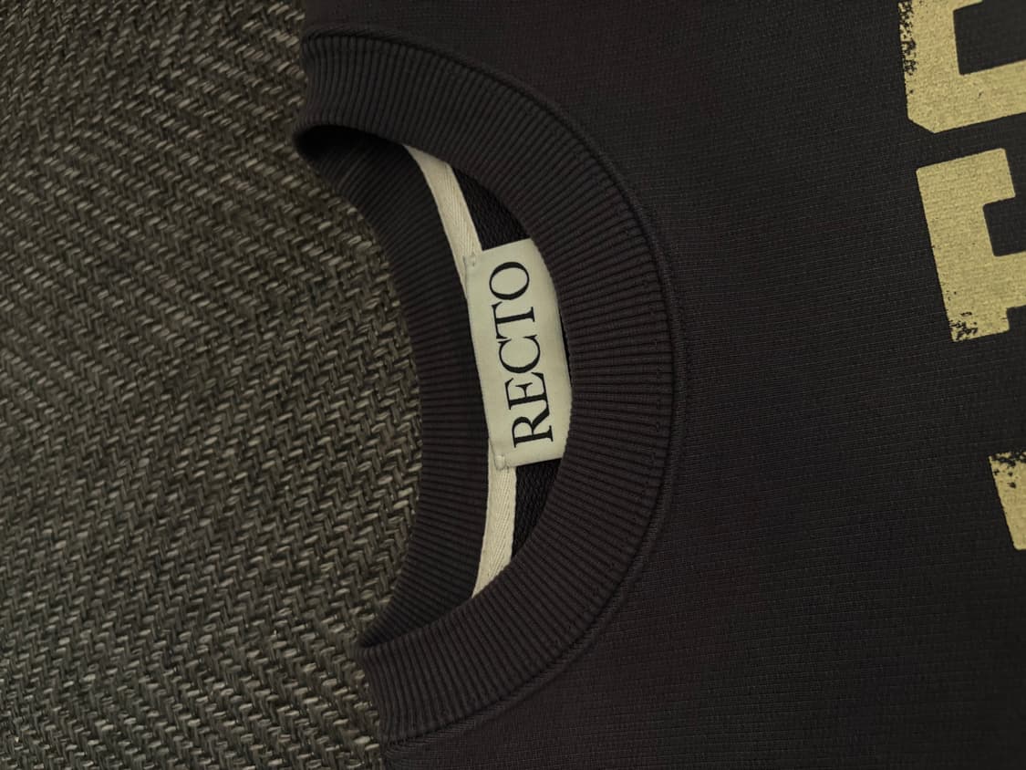 렉토 맨즈 LLEGE 차콜 맨투맨 상품이미지3