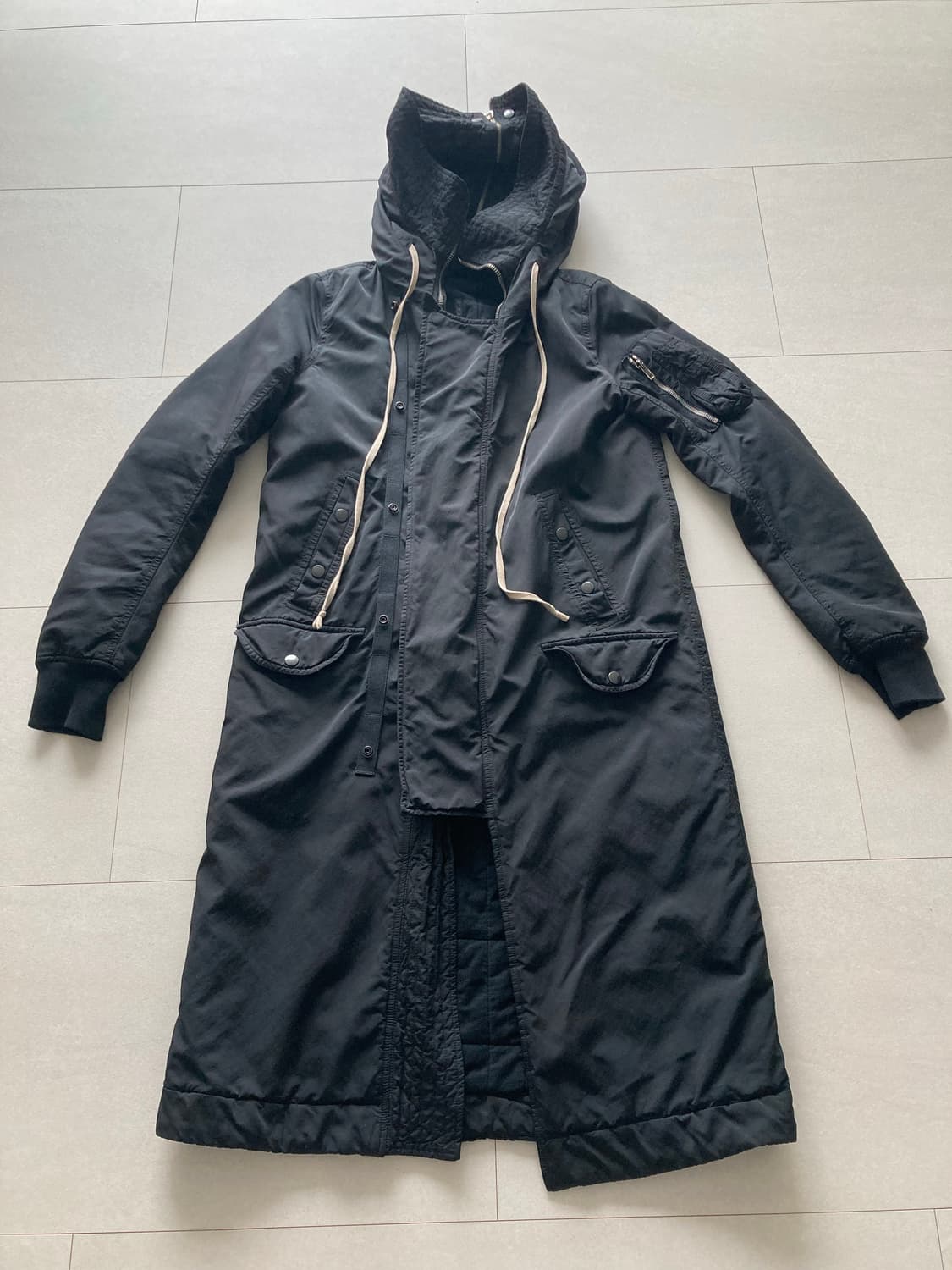 릭오웬스 닥쉐 롱 야상점퍼 상품이미지1