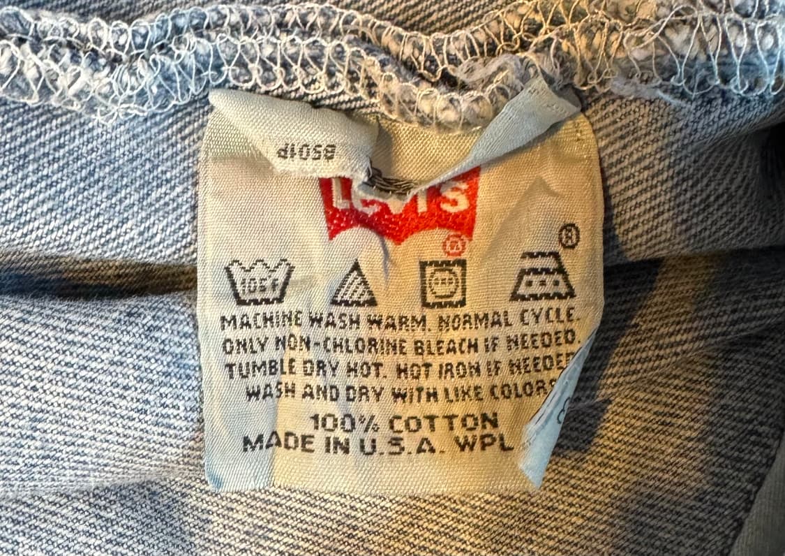 usa 빈티지 리바이스 501 데님 34(32~33추천) (540) 상품이미지4