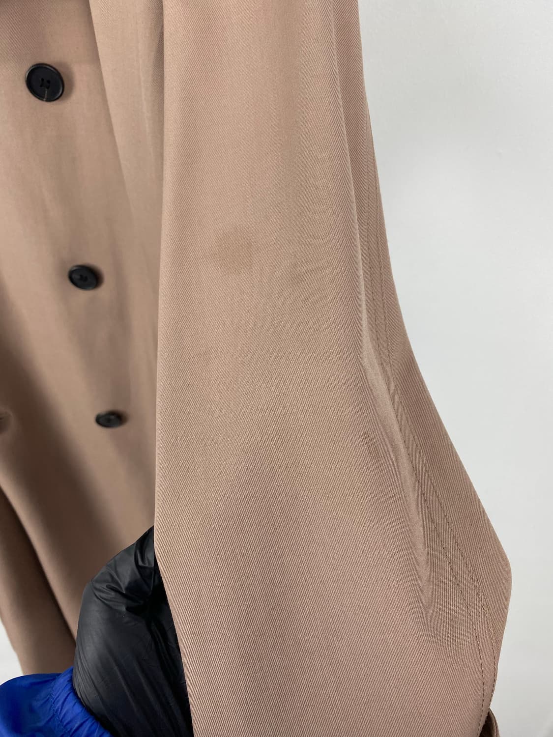 인사일런스 더블 트렌치 울 롱코트 M 상품이미지4