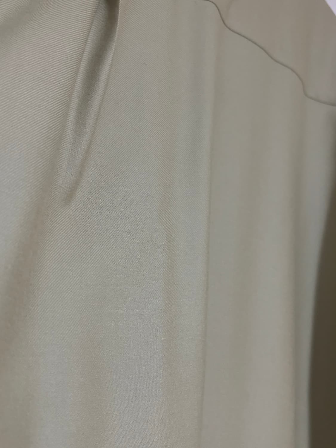  [새상품] 오리리 슈퍼 라이트 울 셔츠 라이트 카키 상품이미지7