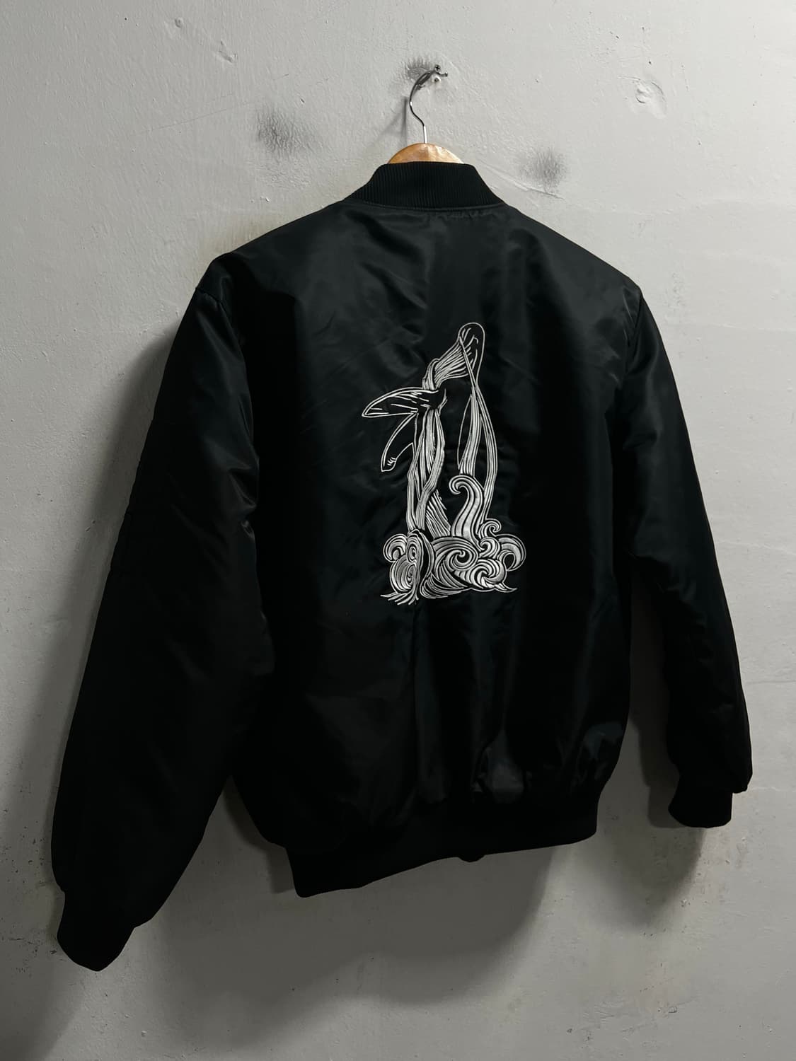 100-105 블랙 Ma-1 항공점퍼 상품이미지5