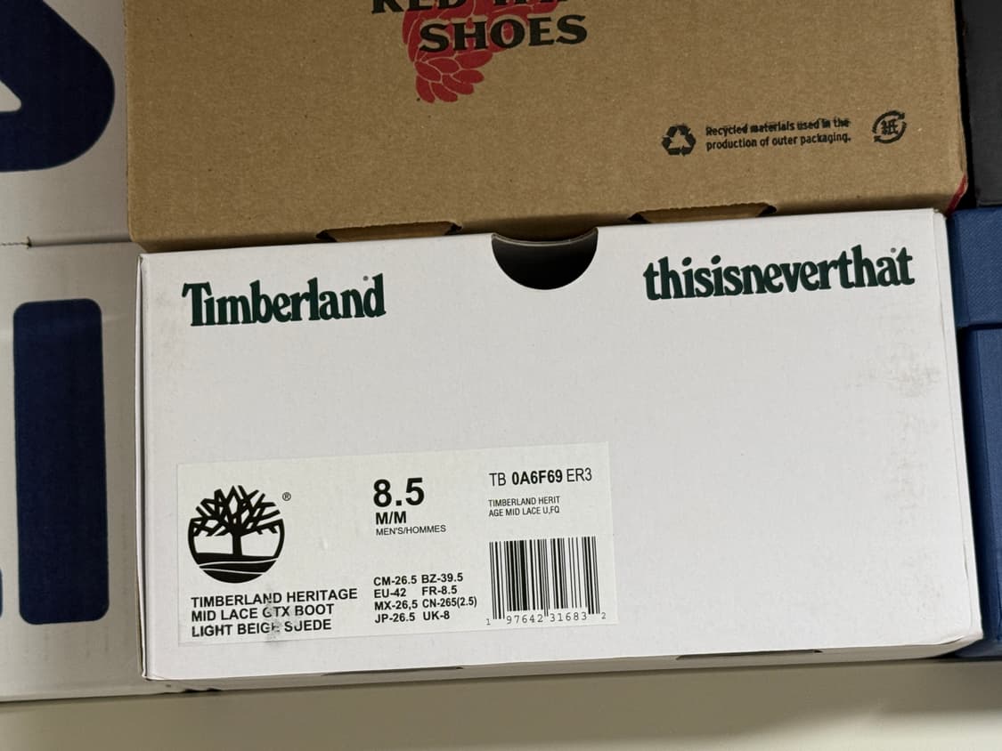 팀버랜드 디네댓 265size 상품이미지7