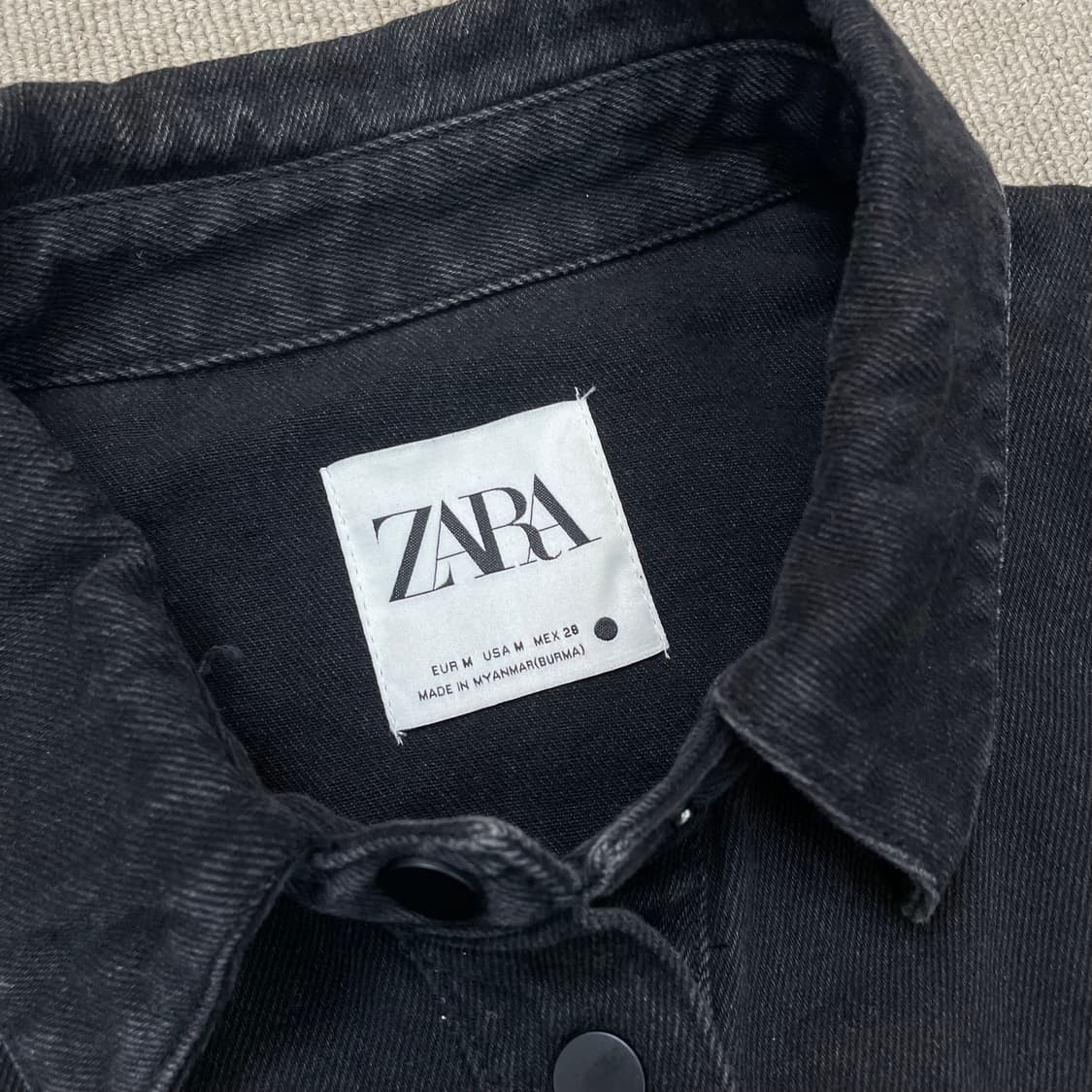 zara 자라 우먼스 웨스턴 데님 프린지 테슬 셔츠자켓  상품이미지2