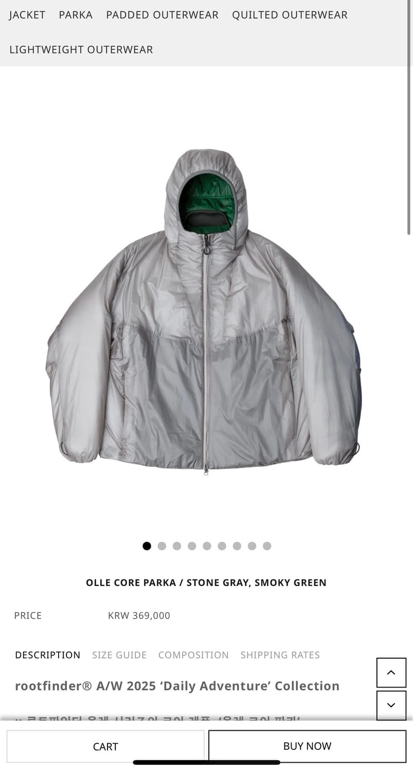 루트파인더 파카 (리버시블) 상품이미지6