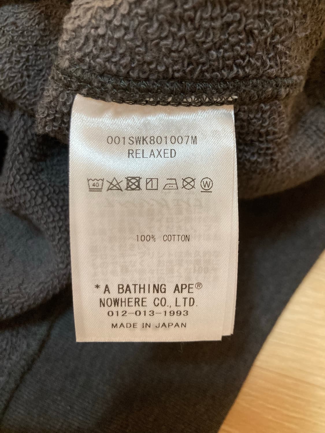 베이프 bape 맨투맨 S 상품이미지6