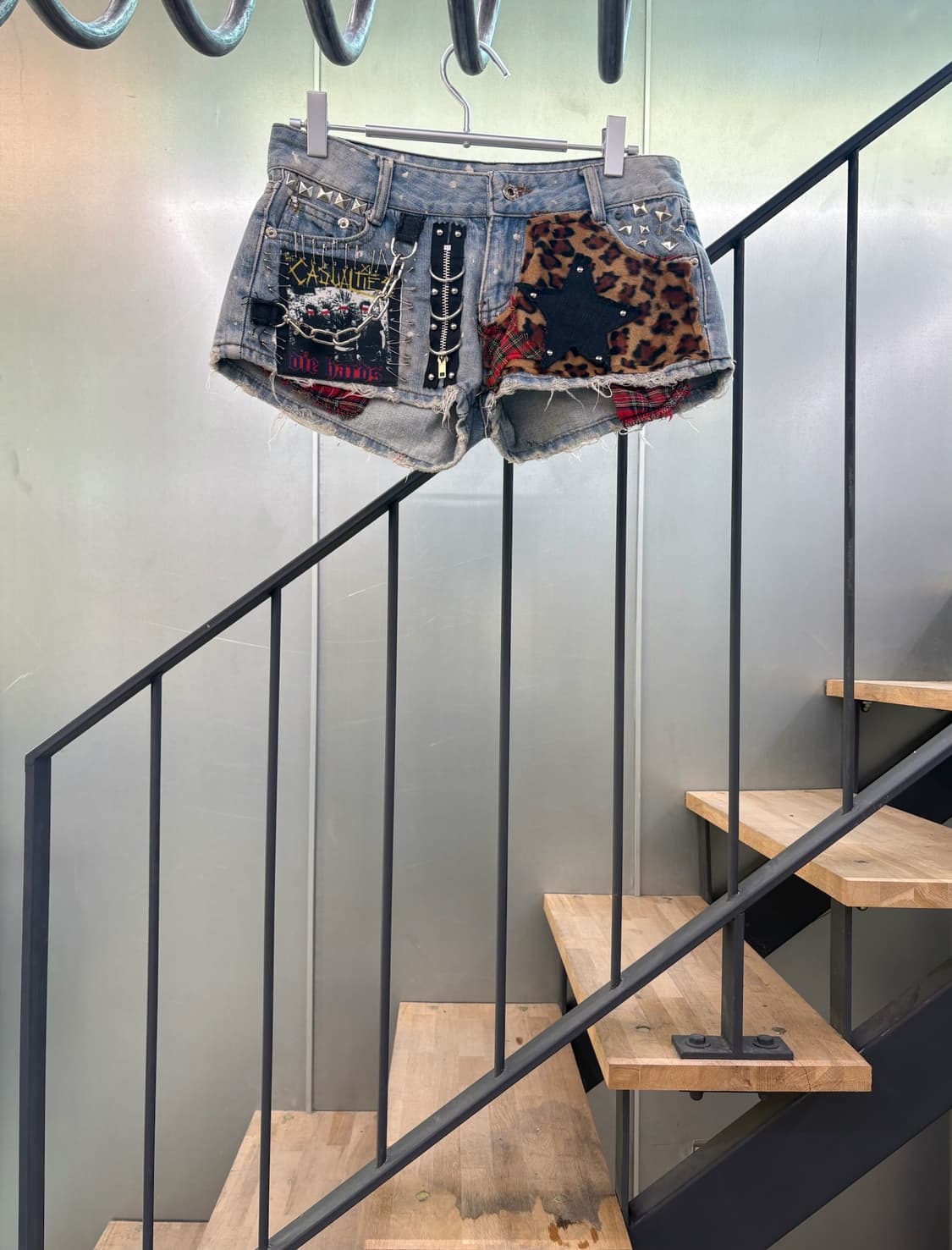 빈티지 커스텀 숏팬츠 상품이미지1
