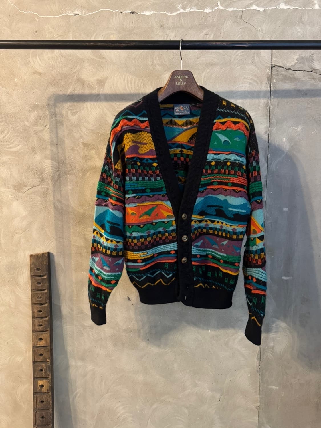 GECCU 게쿠 케이블 가디건 66~77 상품이미지1