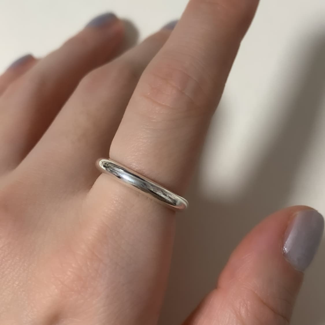 925실버 3미리 엥게이지반지 상품이미지6