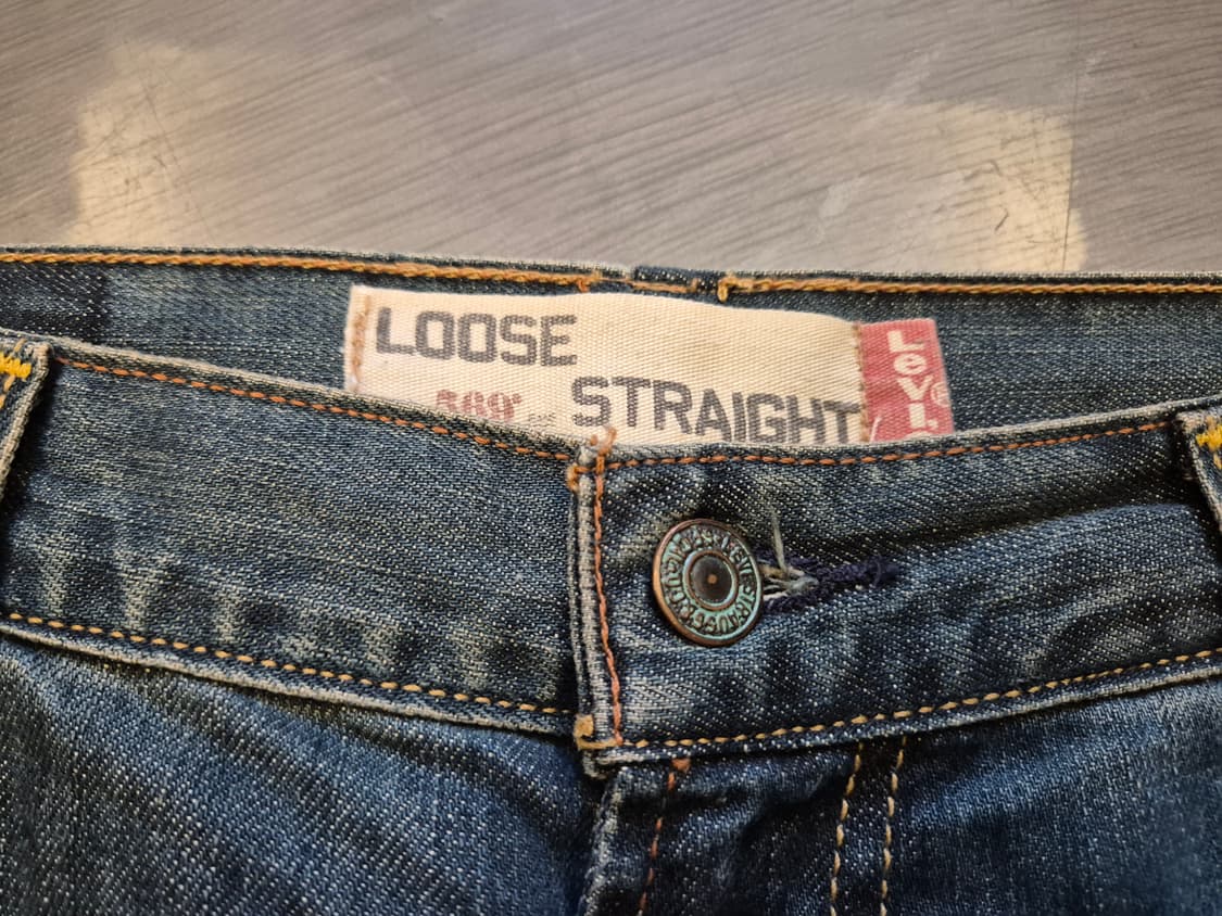 00s 리바이스 569 루즈스트레이트핏 데님 팬츠 상품이미지4