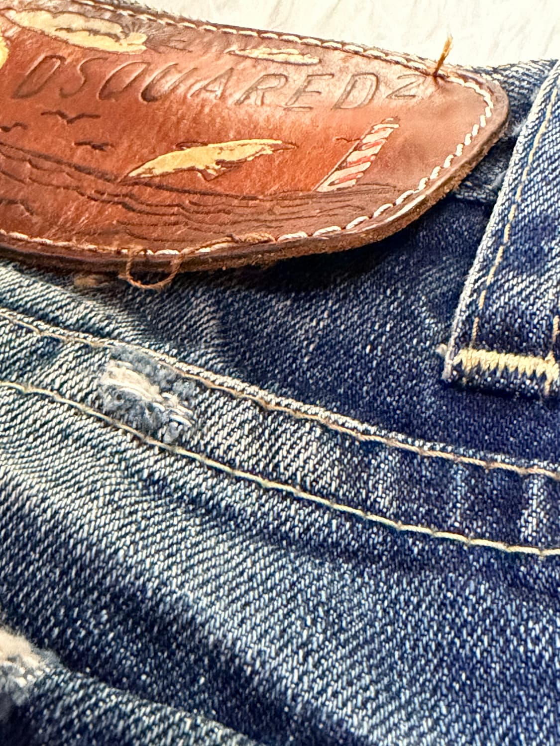 디스퀘어드2 남성 데미지 청바지 48/34 상품이미지7