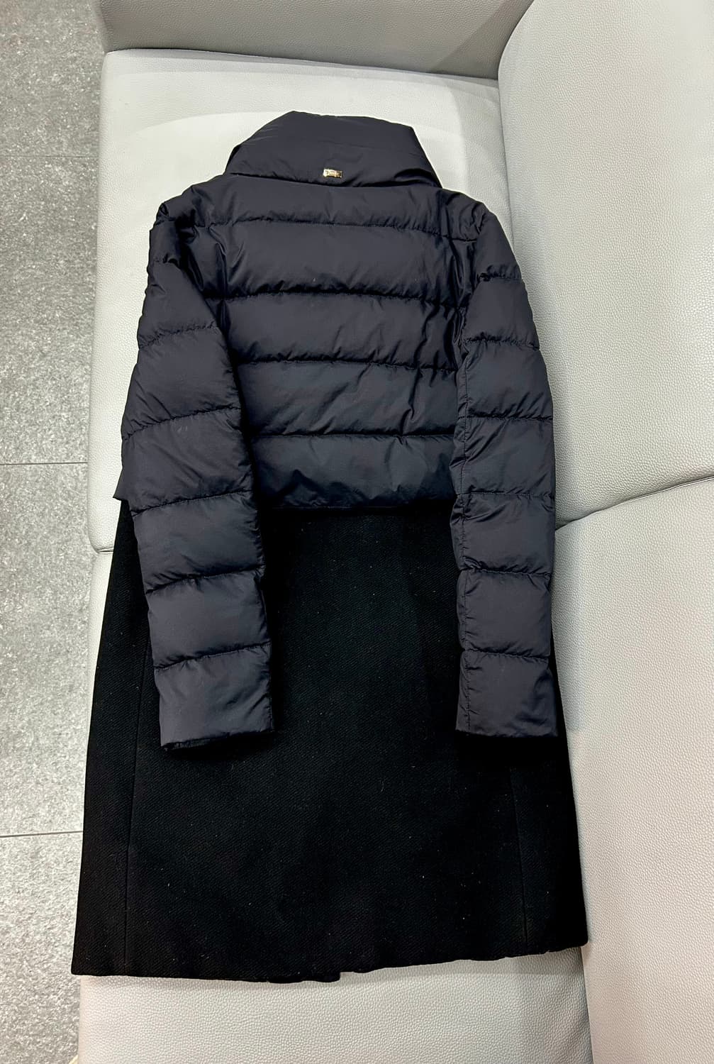 에르노 패딩 울 코트(44/루즈55~66가능) 상품이미지4