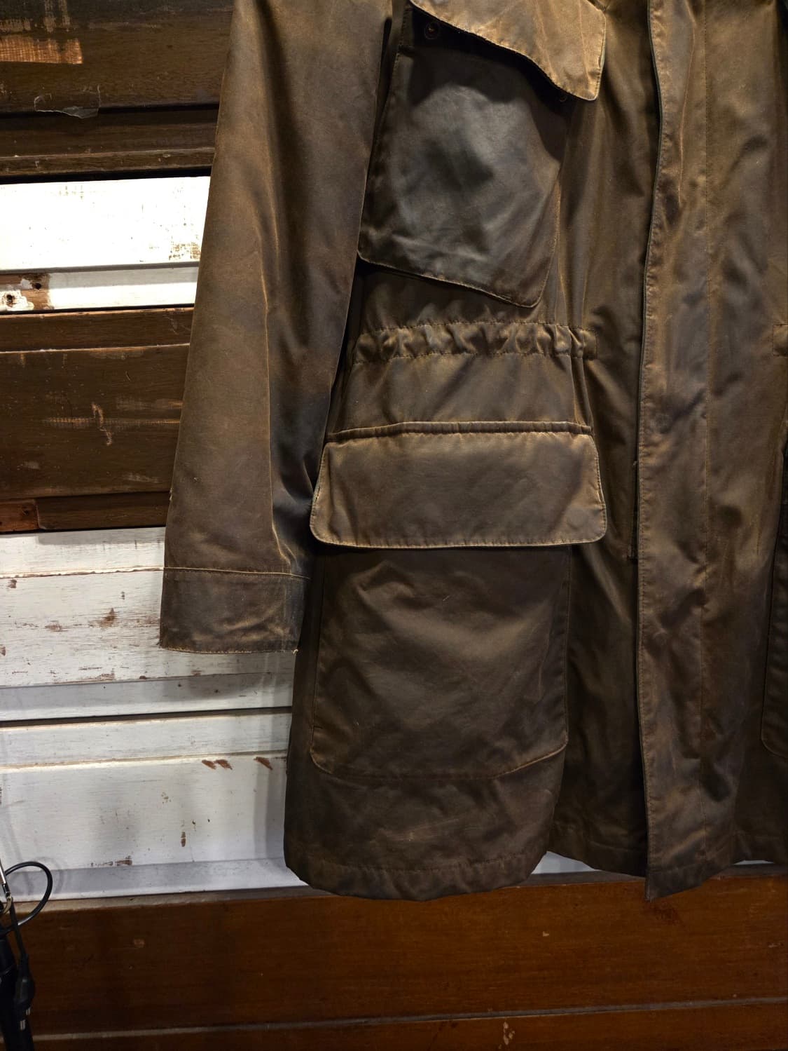 90'S 폴로랄프로렌 왁스코팅코트 상품이미지5