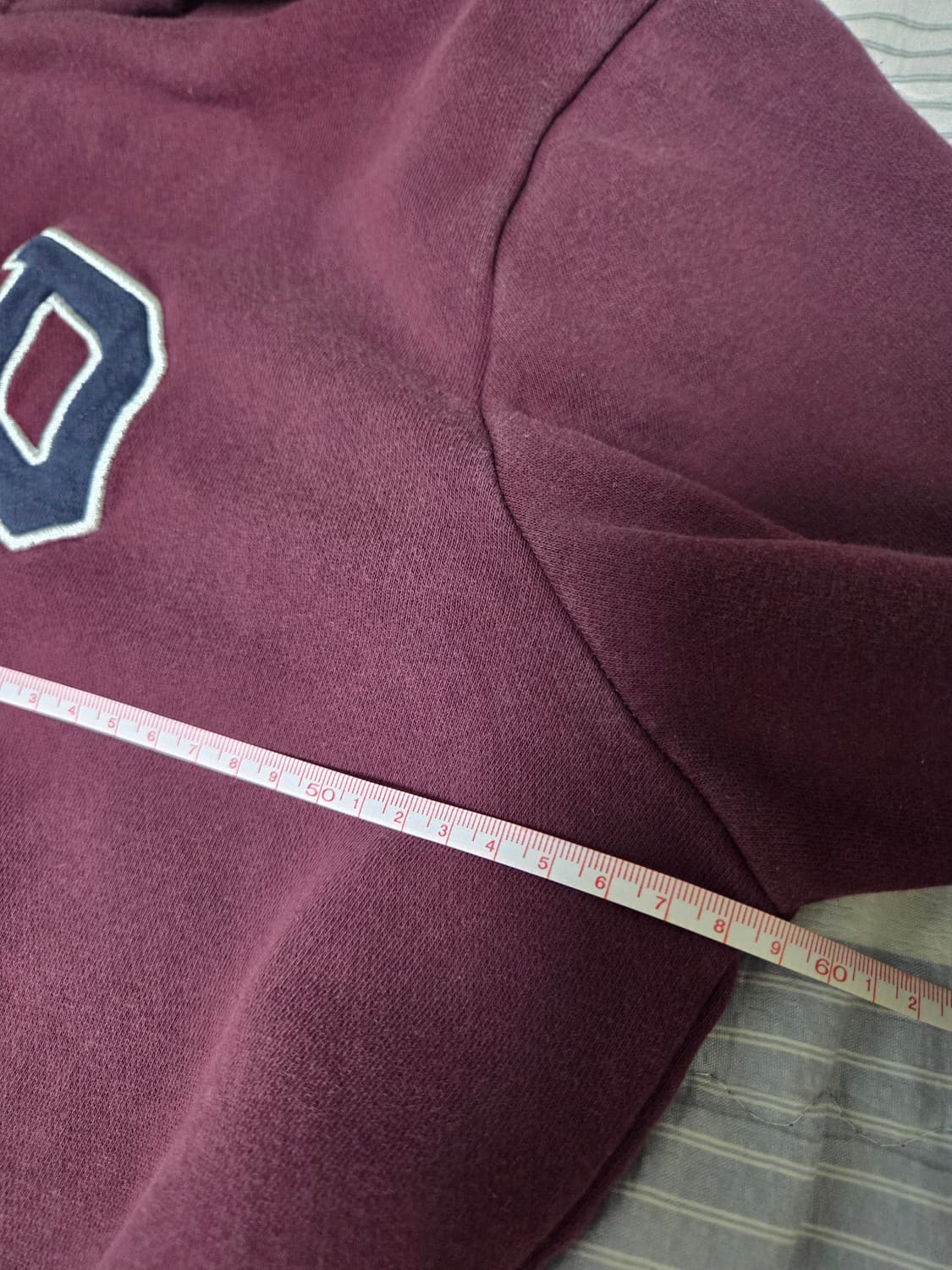 갭 대대장 버건디 후드티 상품이미지5