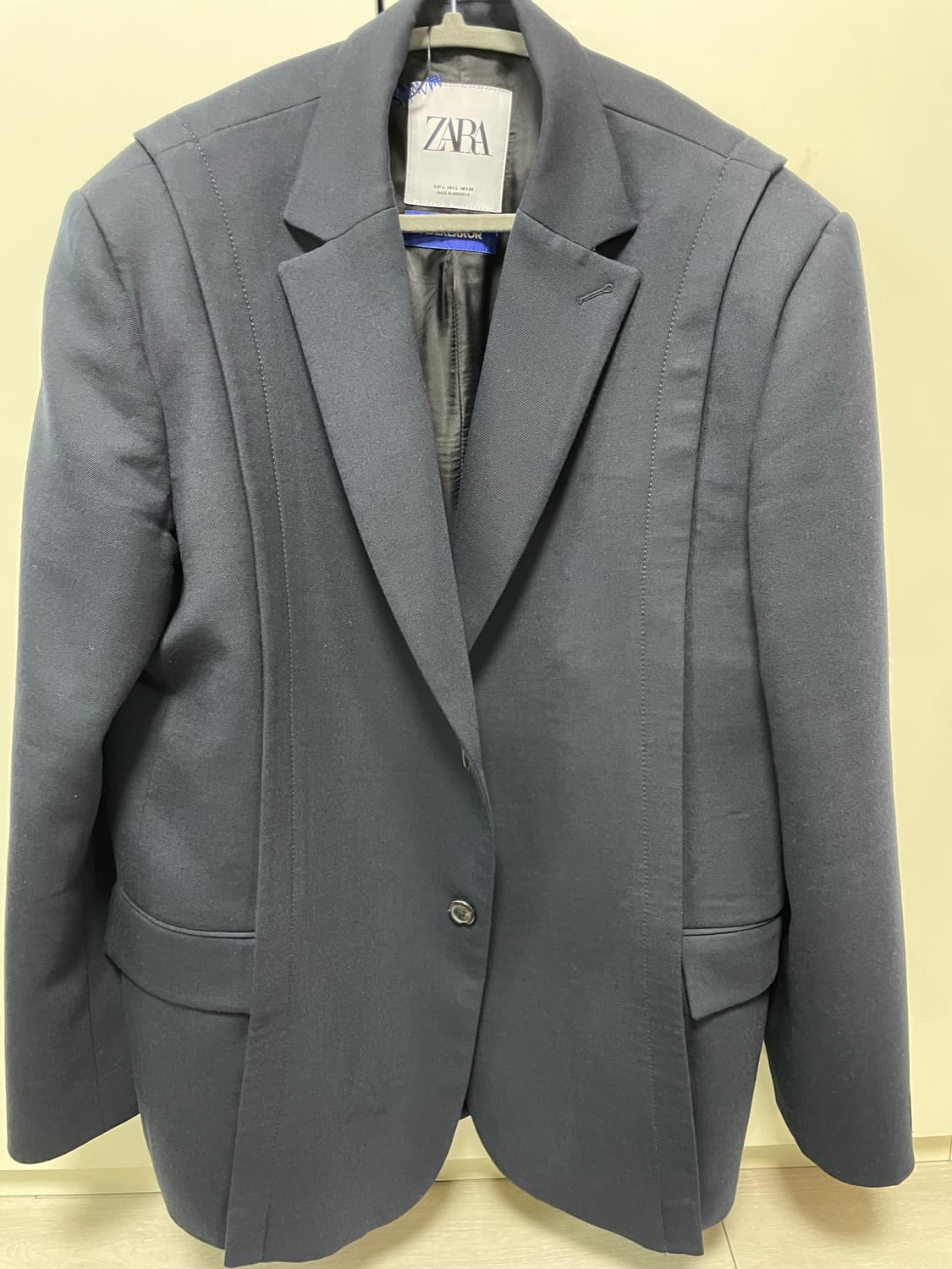 자라x아더에러 오버사이즈 셋업 네이비 상품이미지2