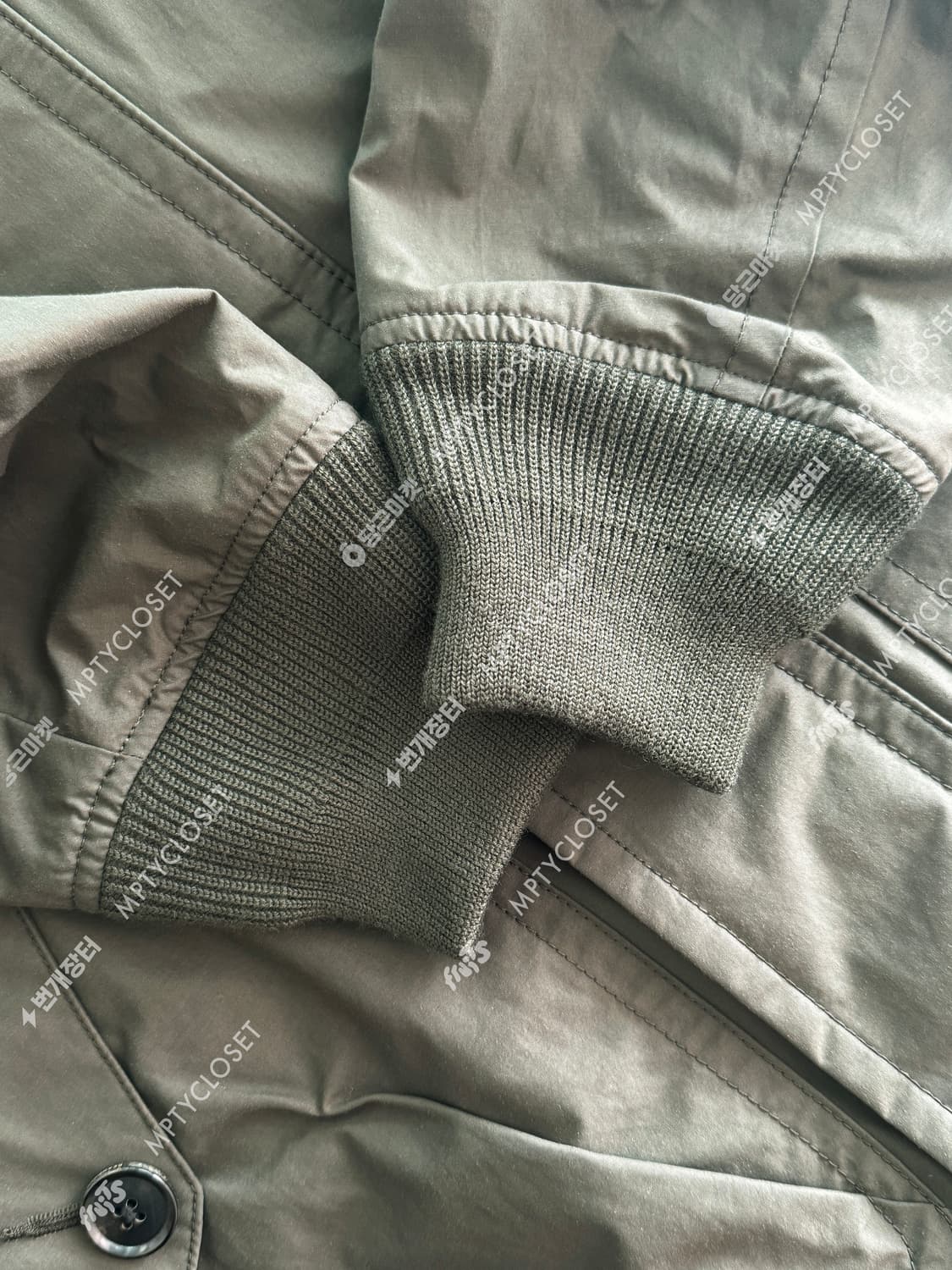 [100] Beanpole 빈폴 덱 자켓 아미 그린(카키) 상품이미지6