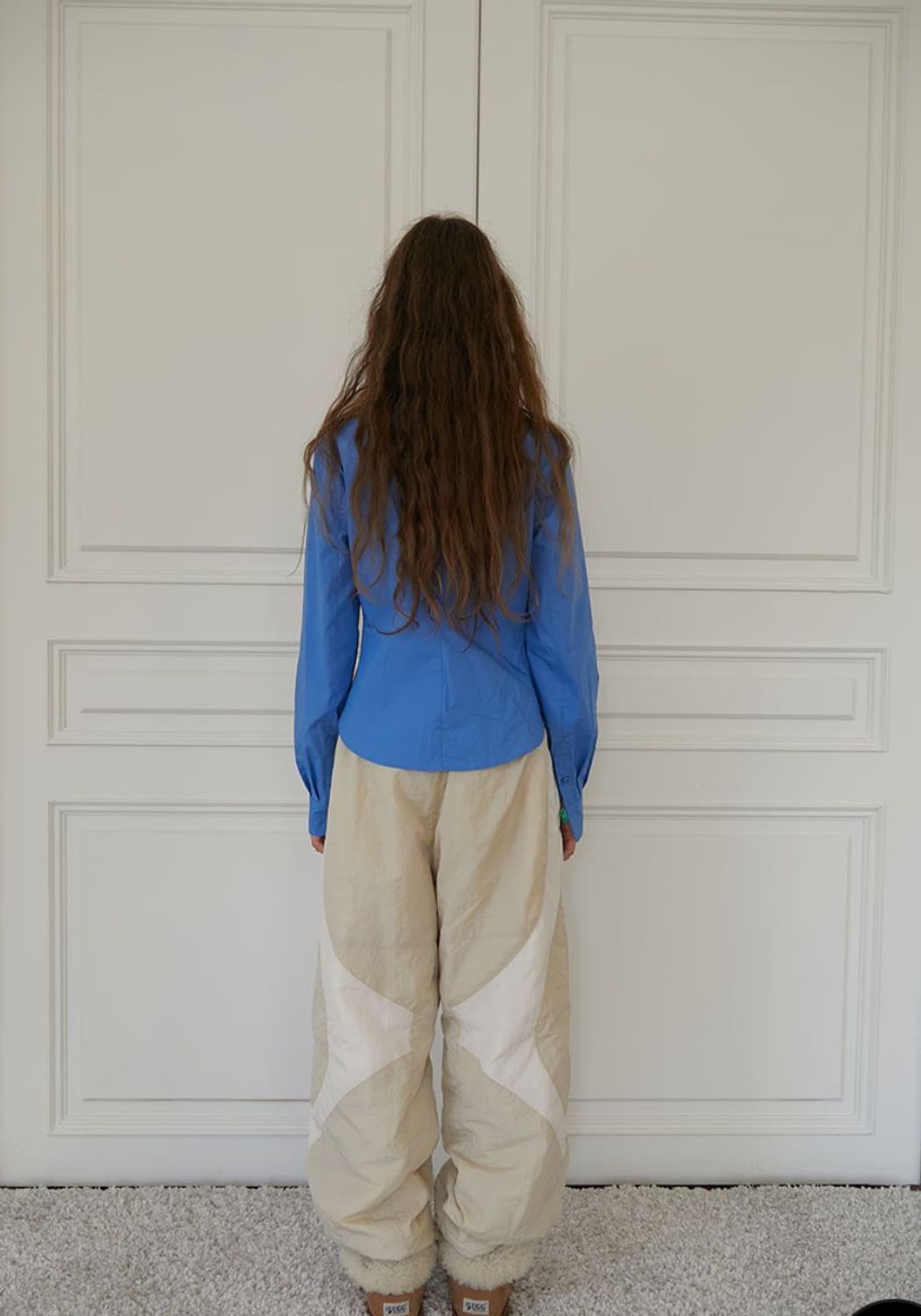 classic basic shirt _ blue 상품이미지3