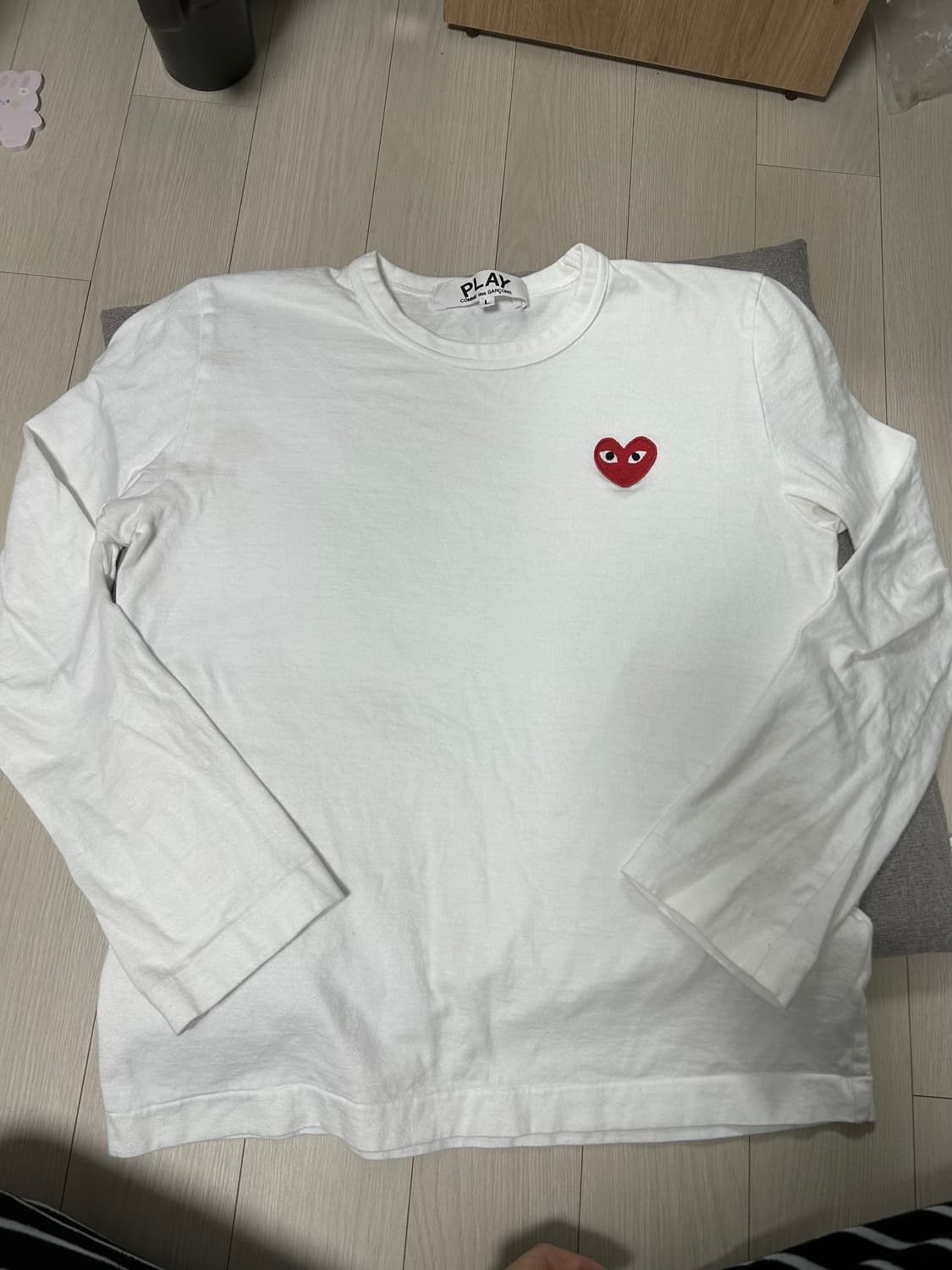 꼼데가르송 롱슬리브 티 상품이미지1