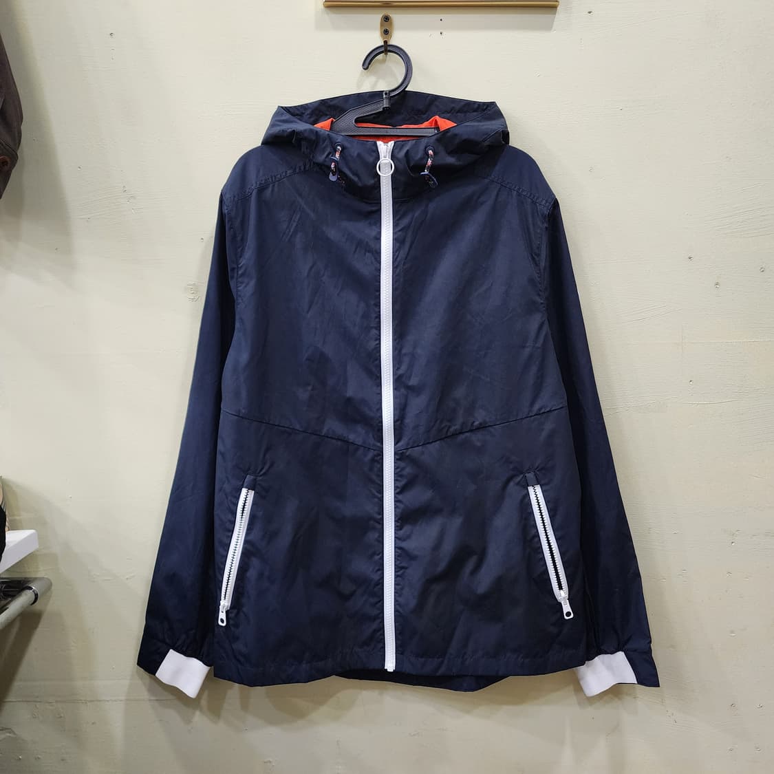 [L] Timberland 후드 집업 점퍼 (네이비) 상품이미지1