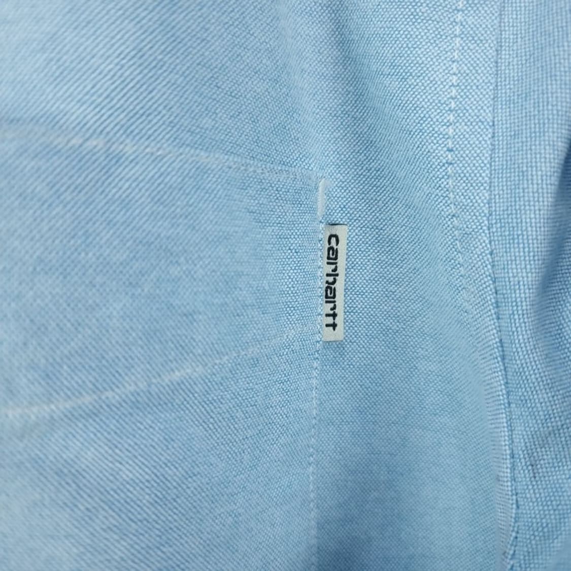 [칼하트 윕] 뒷판 배색 옥스포드 셔츠 스카이 M19927 상품이미지6