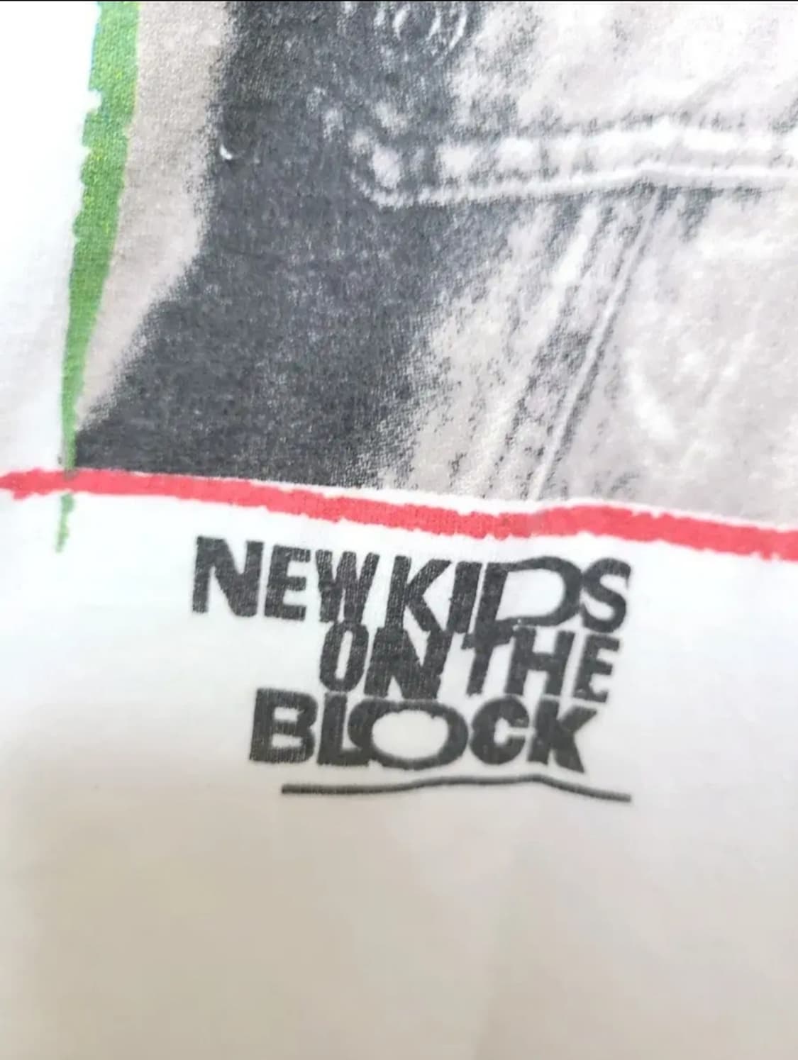 1989 HANES 뉴키즈온더블록 빈티지티셔츠 상품이미지4