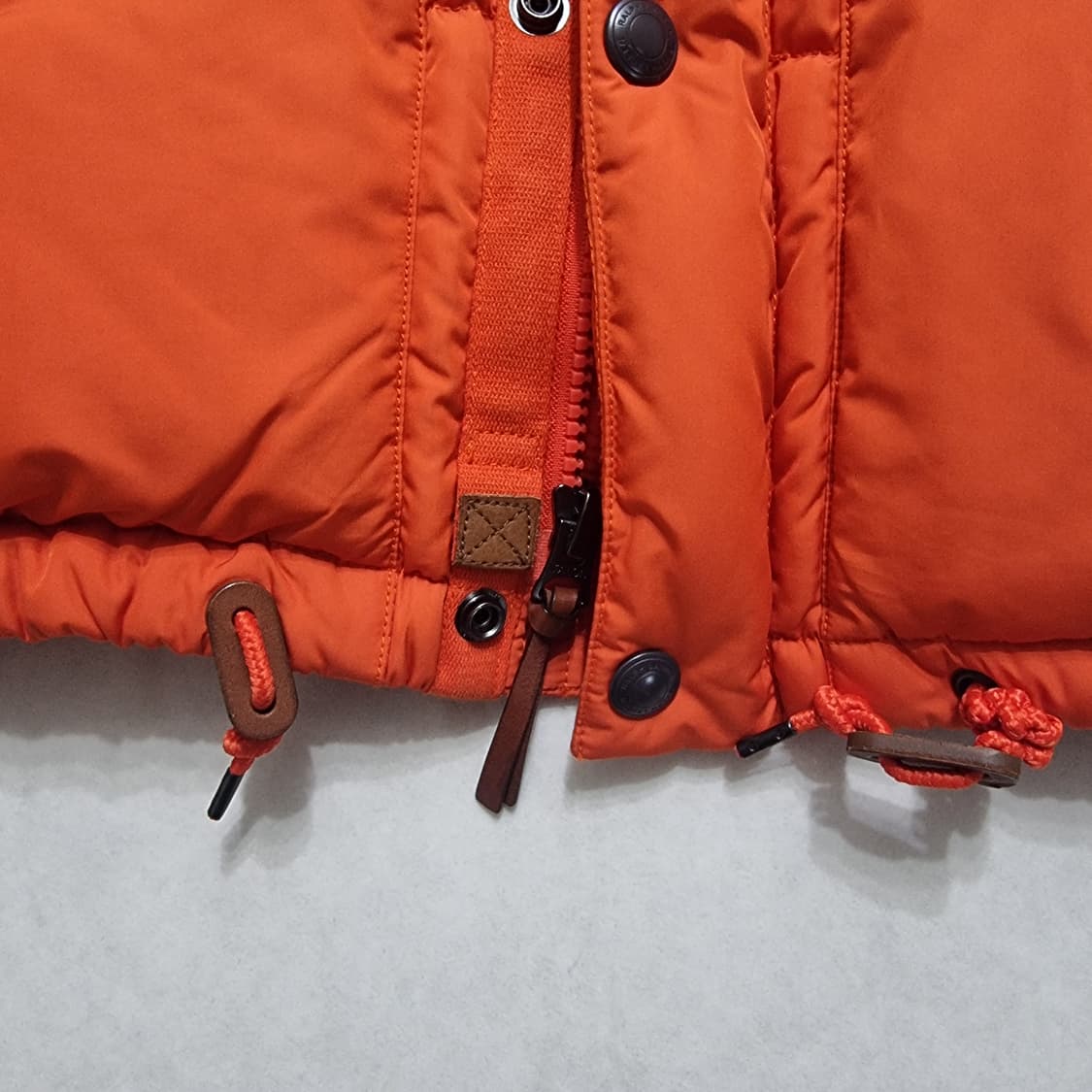 폴로 랄프로렌 패딩 조끼 오렌지 S 상품이미지7